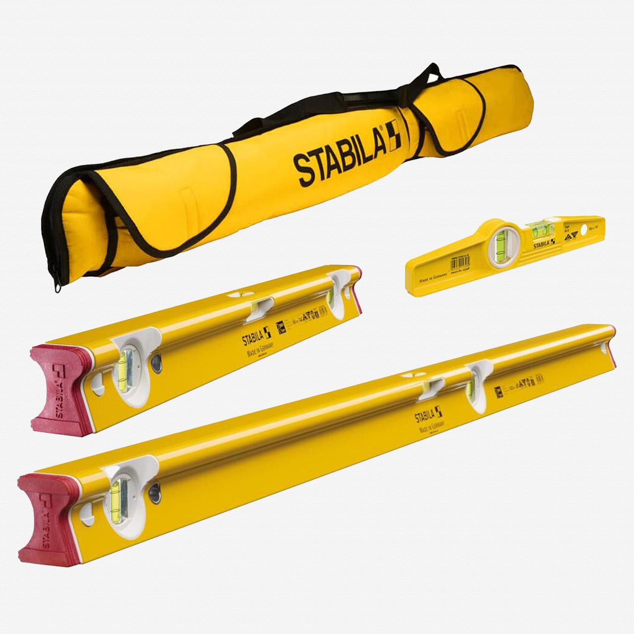 Stabila Type R300 R - Beam Level Set, 3 Pieces with Case - SA48415 - KC Tool