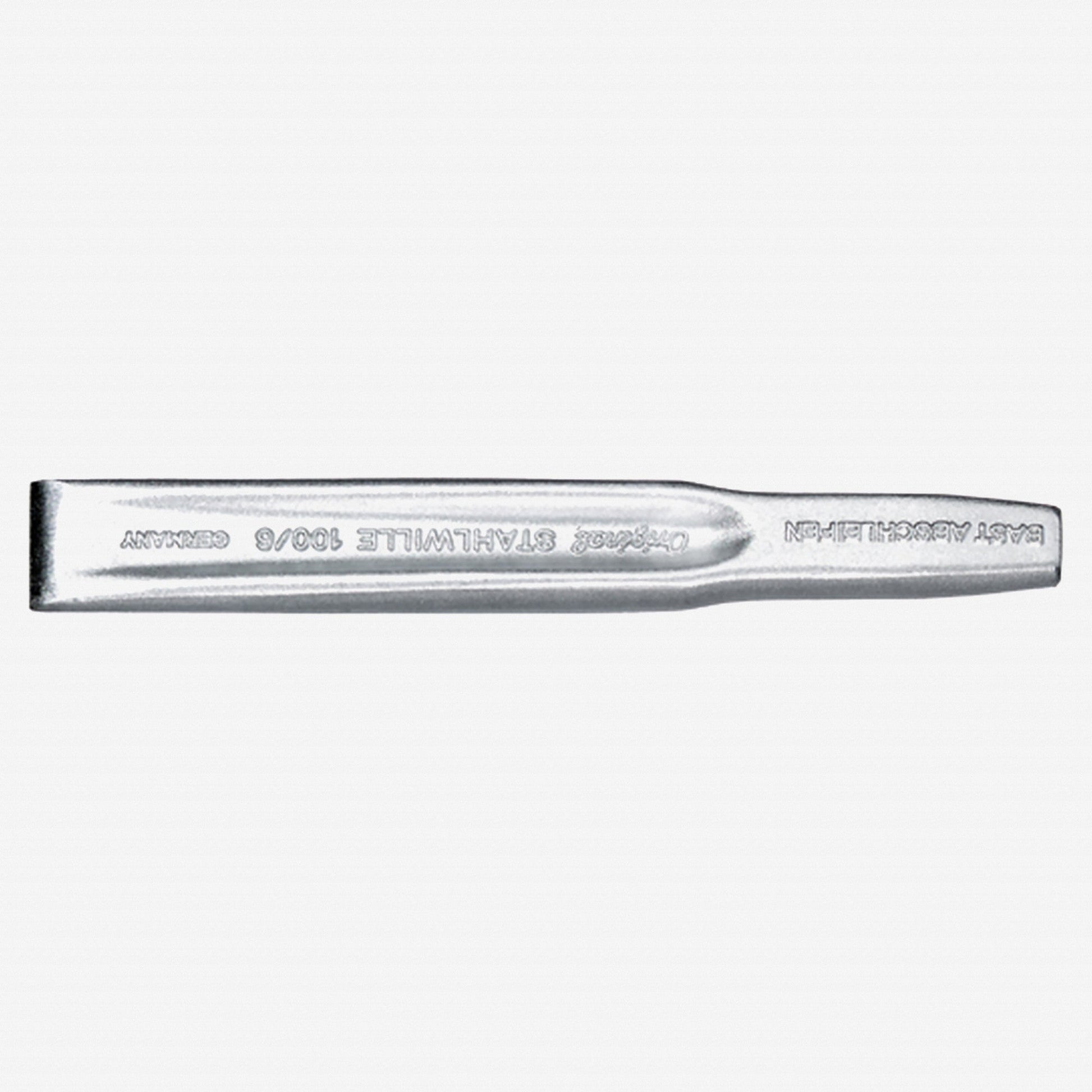 Stahlwille 100 Ribbed Cold Chisel, Size 6 - ST70010006 - KC Tool