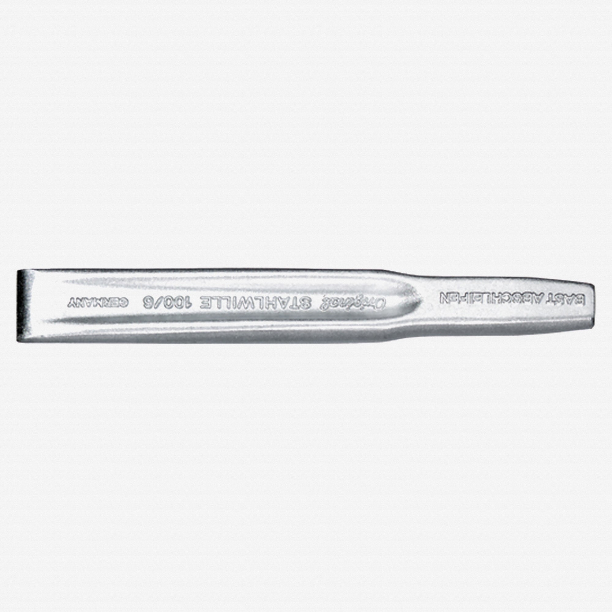 Stahlwille 100 Ribbed Cold Chisel, Size 8 - ST70010008 - KC Tool