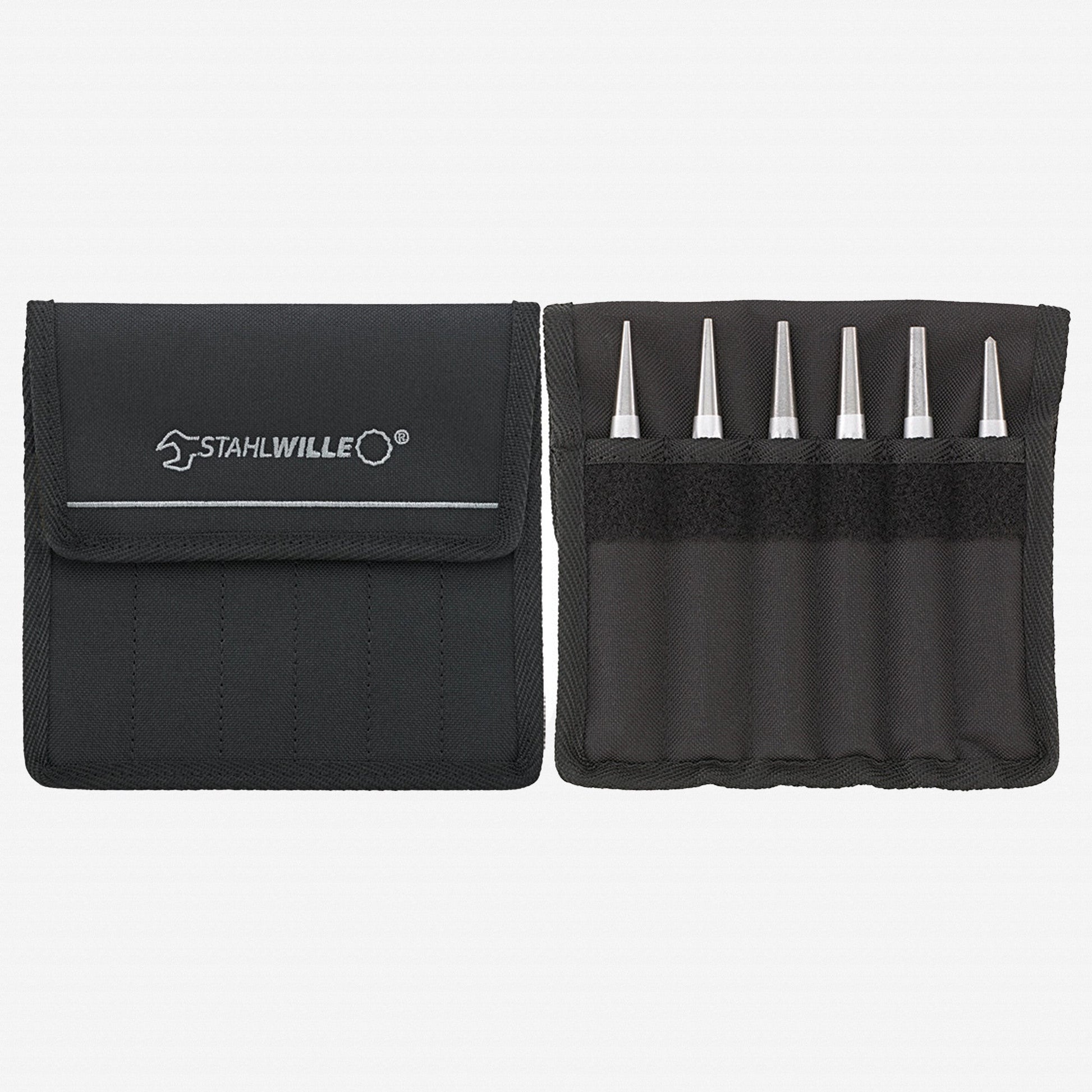 Stahlwille 104-105/6T Drift and Center Punch Set, 6 Pieces - ST96700600 - KC Tool