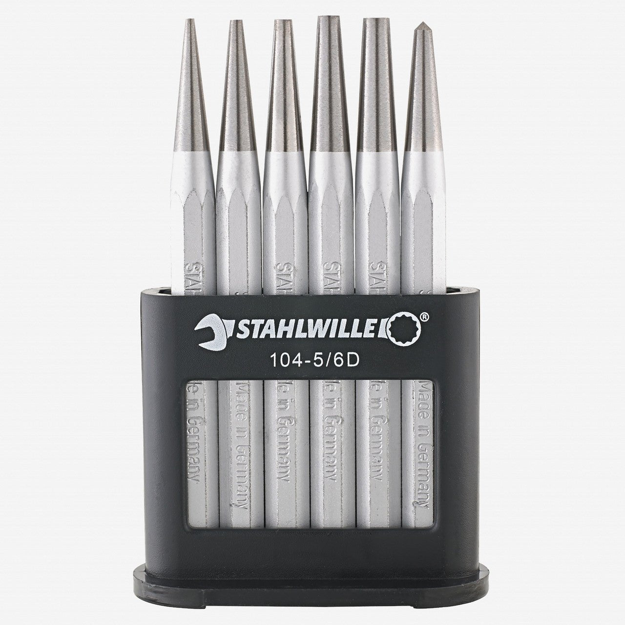 Stahlwille 104 - 5/6D Drift pins, center punches set - ST96700601 - KC Tool