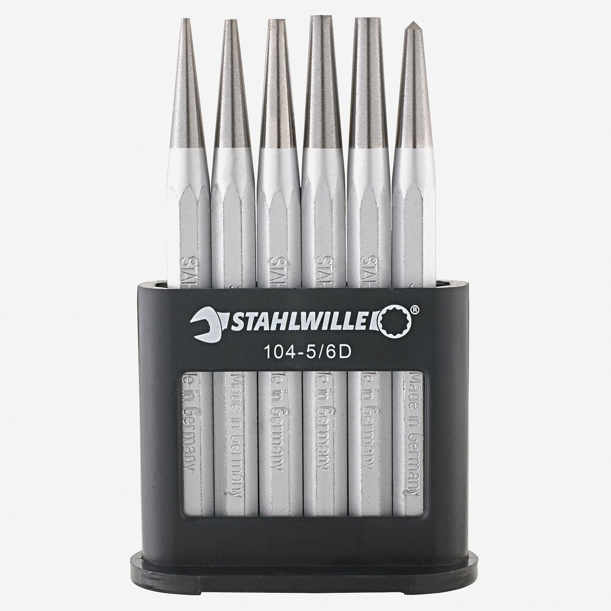 Stahlwille 104-5/6D Drift pins, center punches set - ST96700601 - KC Tool