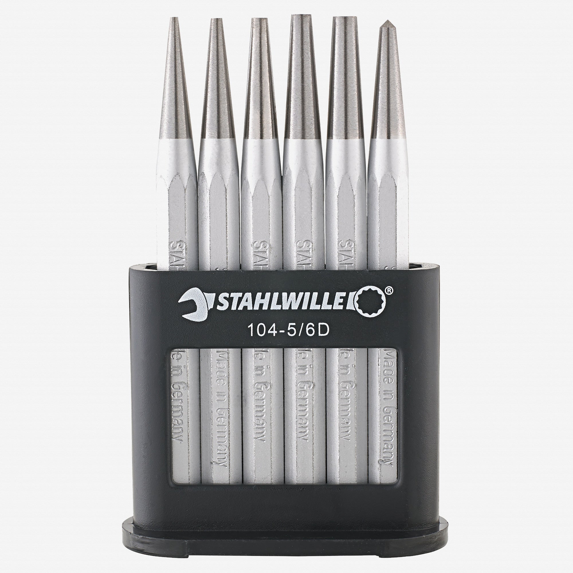 Stahlwille 104-5/6D Drift pins, center punches set - ST96700601 - KC Tool