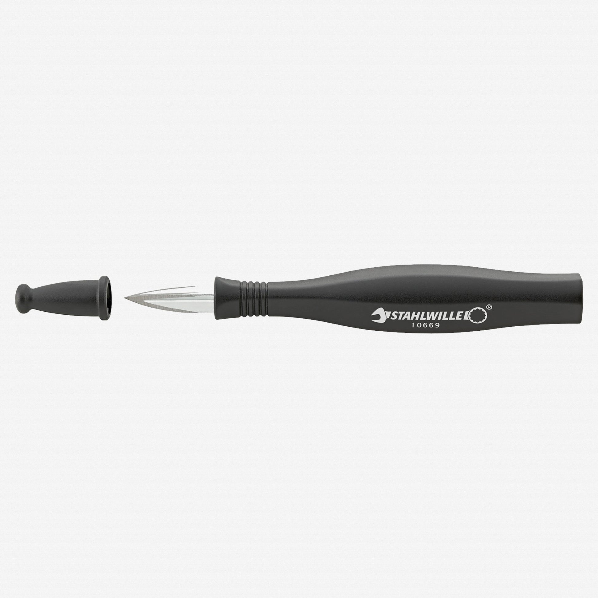 Stahlwille 10669 Fine Three-Sided Scraper, 147 mm - ST72060100 - KC Tool