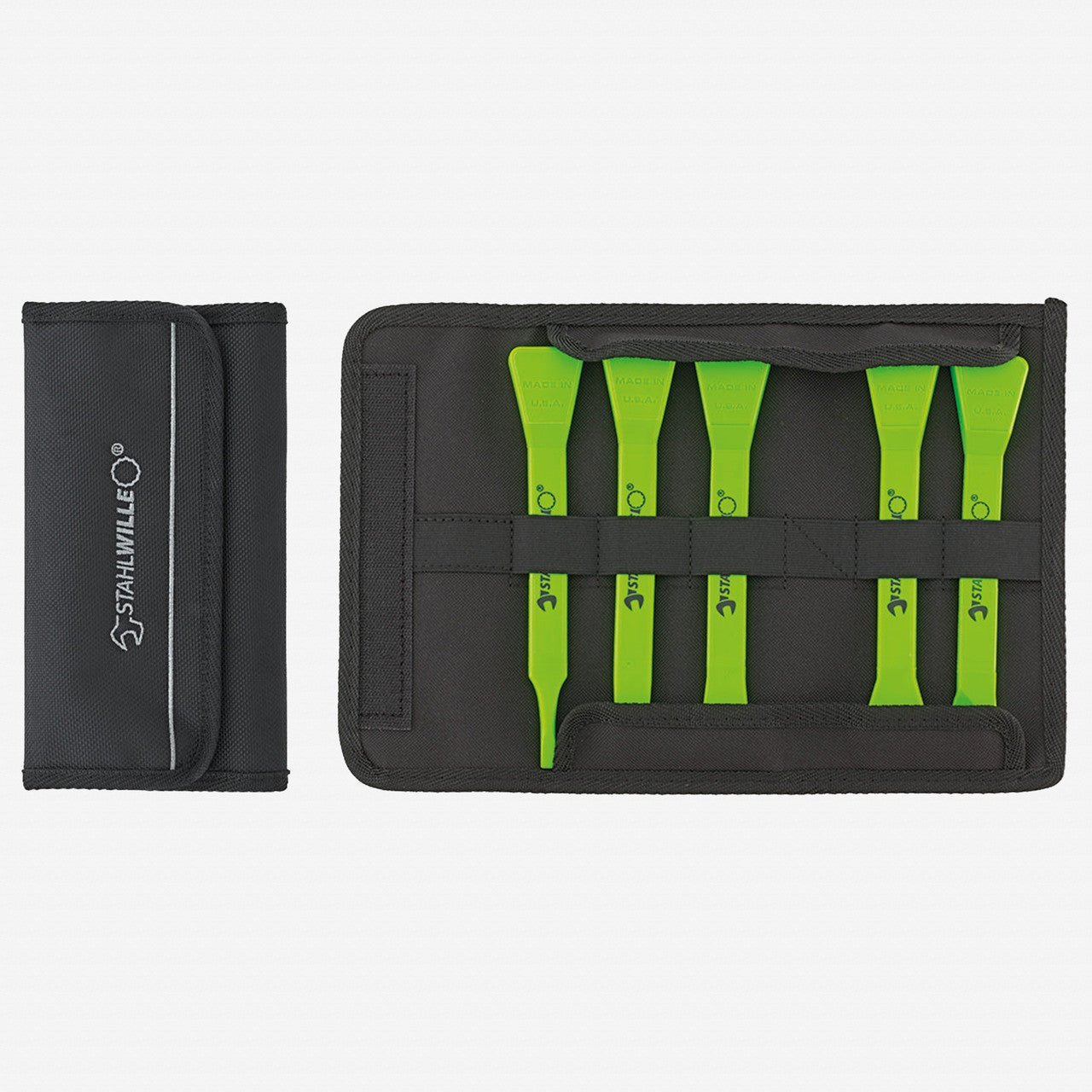 Stahlwille 10682/5 Fiberglass Reinforced Plastic Scraper Set, 5 Pieces - ST96722700 - KC Tool