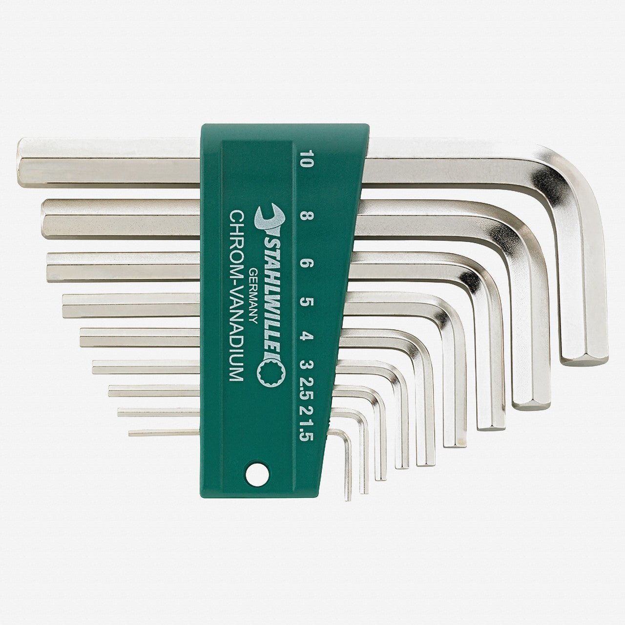 Stahlwille 10760CV/9 9 Piece Metric Hex L - Key Set - ST96431501 - KC Tool
