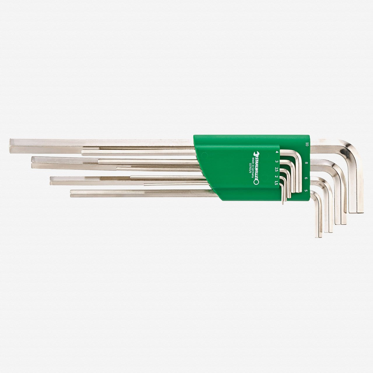 Stahlwille 10765/9 Metric Hex L - Key Set 1.5 - 10mm, 9 Pieces - ST96432100 - KC Tool