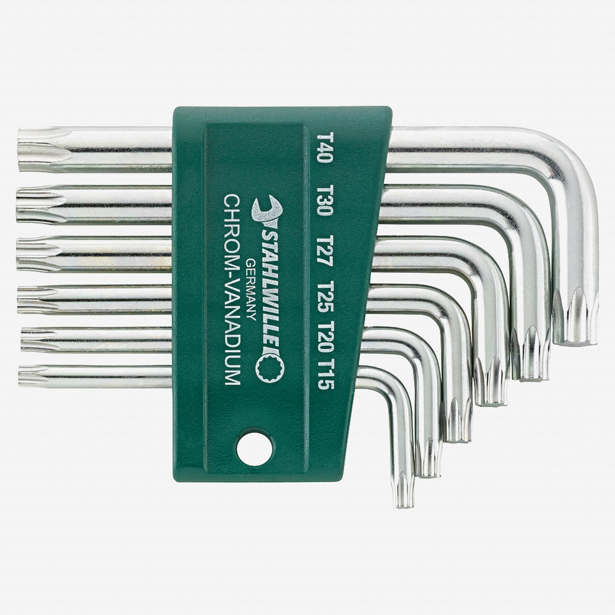 Stahlwille 10766/6 6 Piece TORX® L-Key Set T15-T40 - ST96432201 - KC Tool