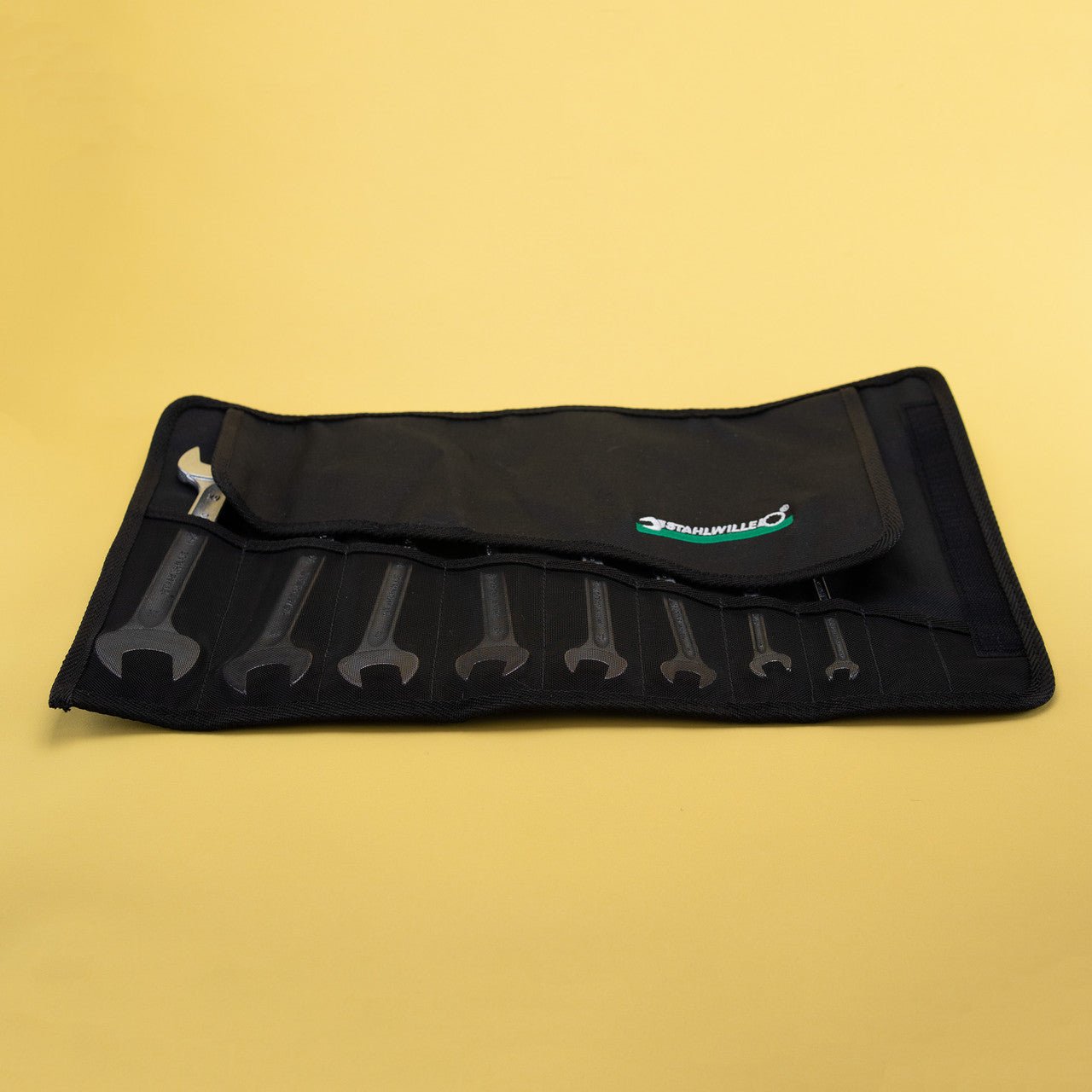 Stahlwille 10/8 MOTOR Double Open Ended Wrench Set, Metric, 6 - 22 mm, 8 Pieces - ST96400305 - KC Tool