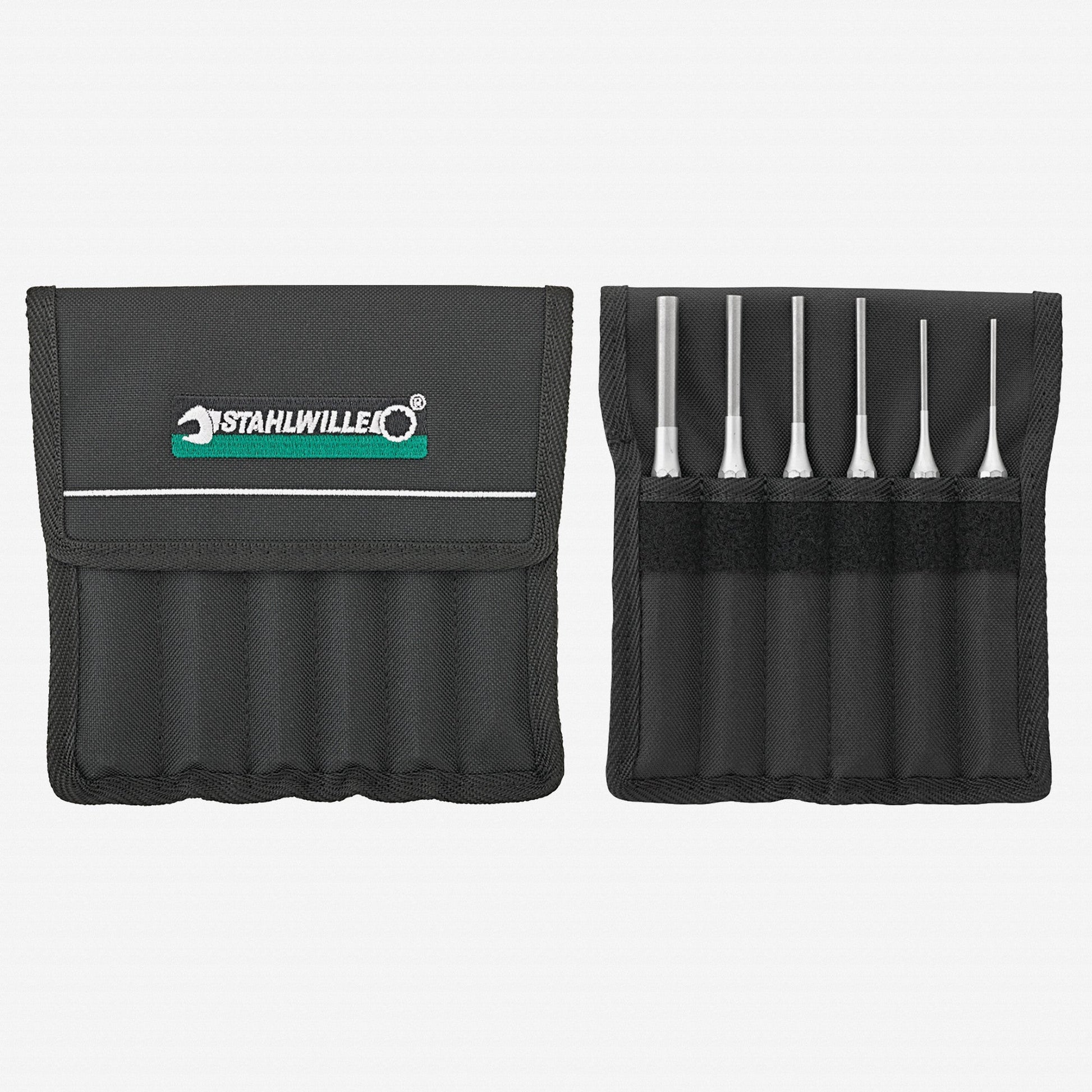 Stahlwille 108/6 T Parallel Pin Punch Set in Textile Bag, 6 Pieces - ST96700703 - KC Tool