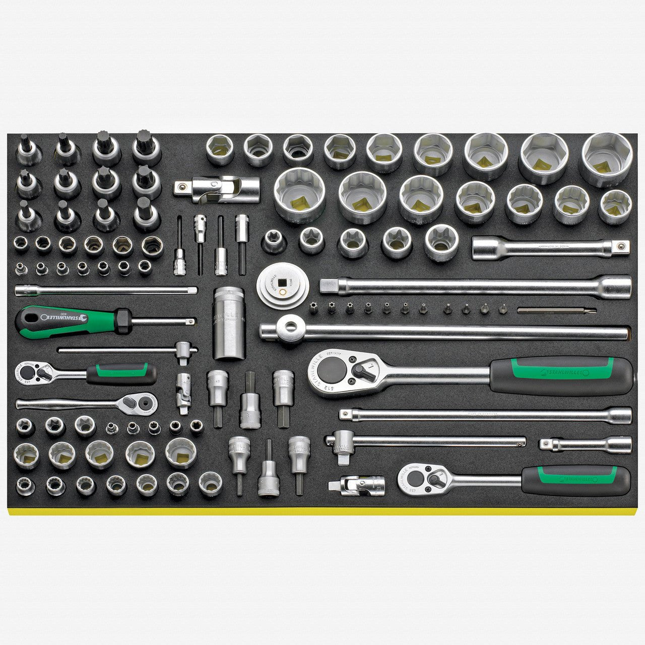 Stahlwille 1100 TCS Tool Set for Porsche Maintenance and Repair, 228 pieces - ST97830411 - KC Tool