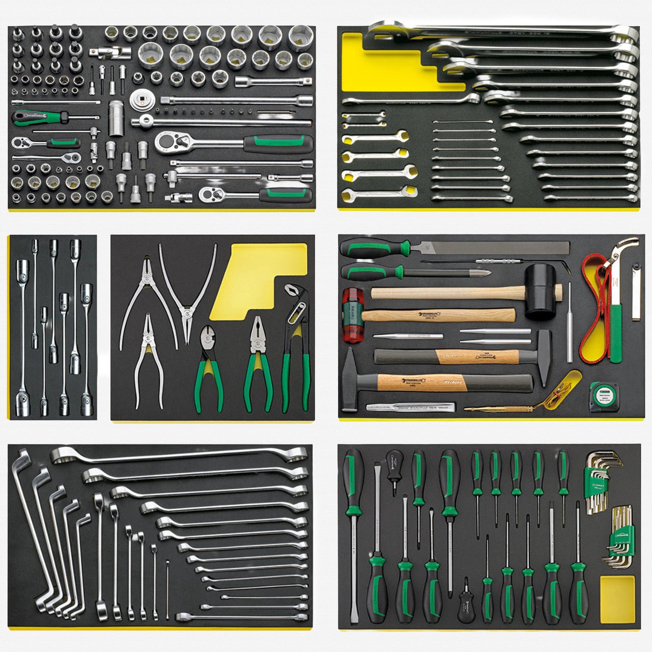 Stahlwille 1100 TCS Tool Set for Porsche Maintenance and Repair, 228 pieces - ST97830411 - KC Tool