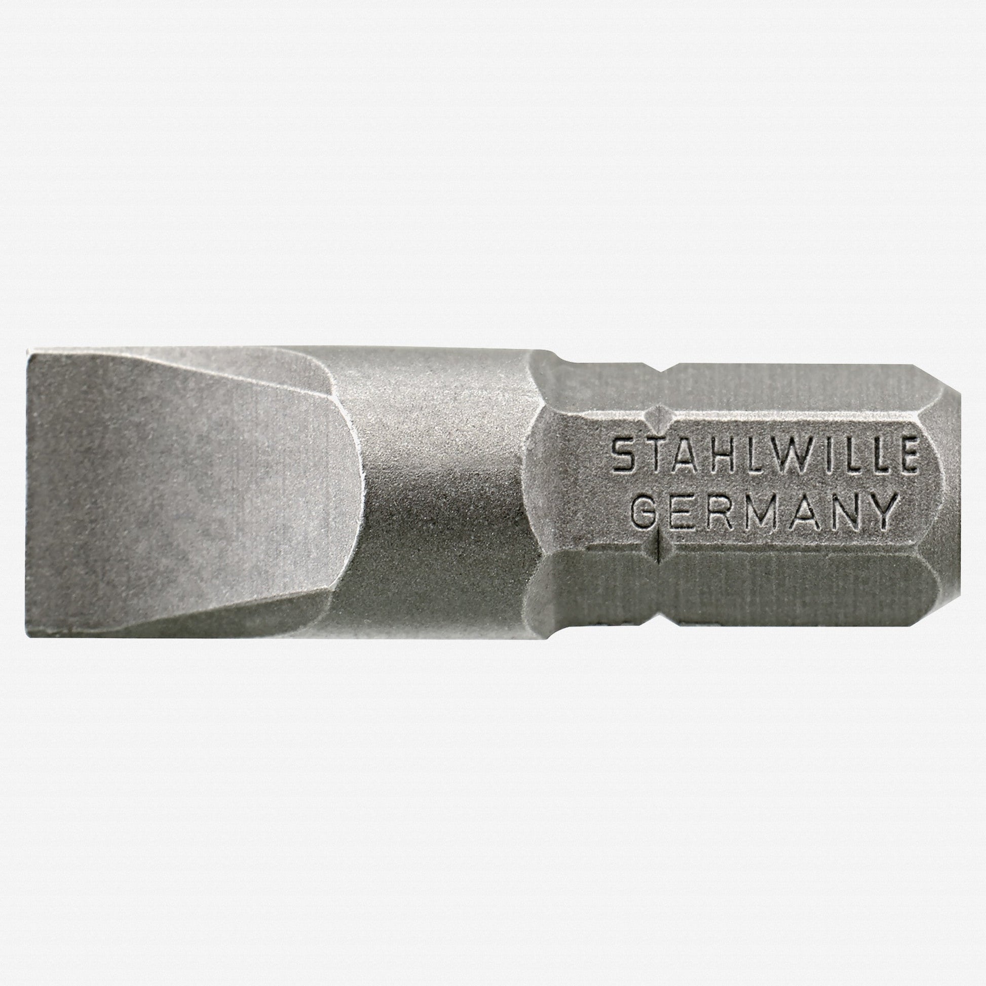 Stahlwille 1169 1/4" Bit for Slotted Screws, 1.6 x 10.0 mm - ST08070129 - KC Tool