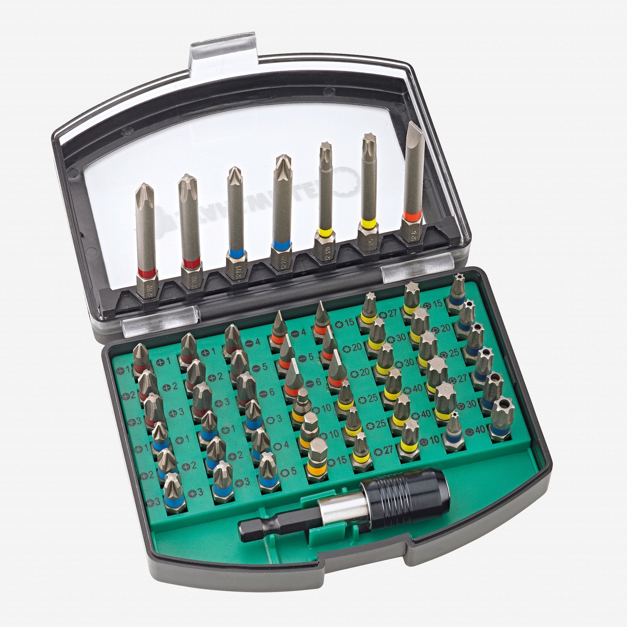 Stahlwille 1206 Bit Box, 56 Pieces - ST96080156 - KC Tool