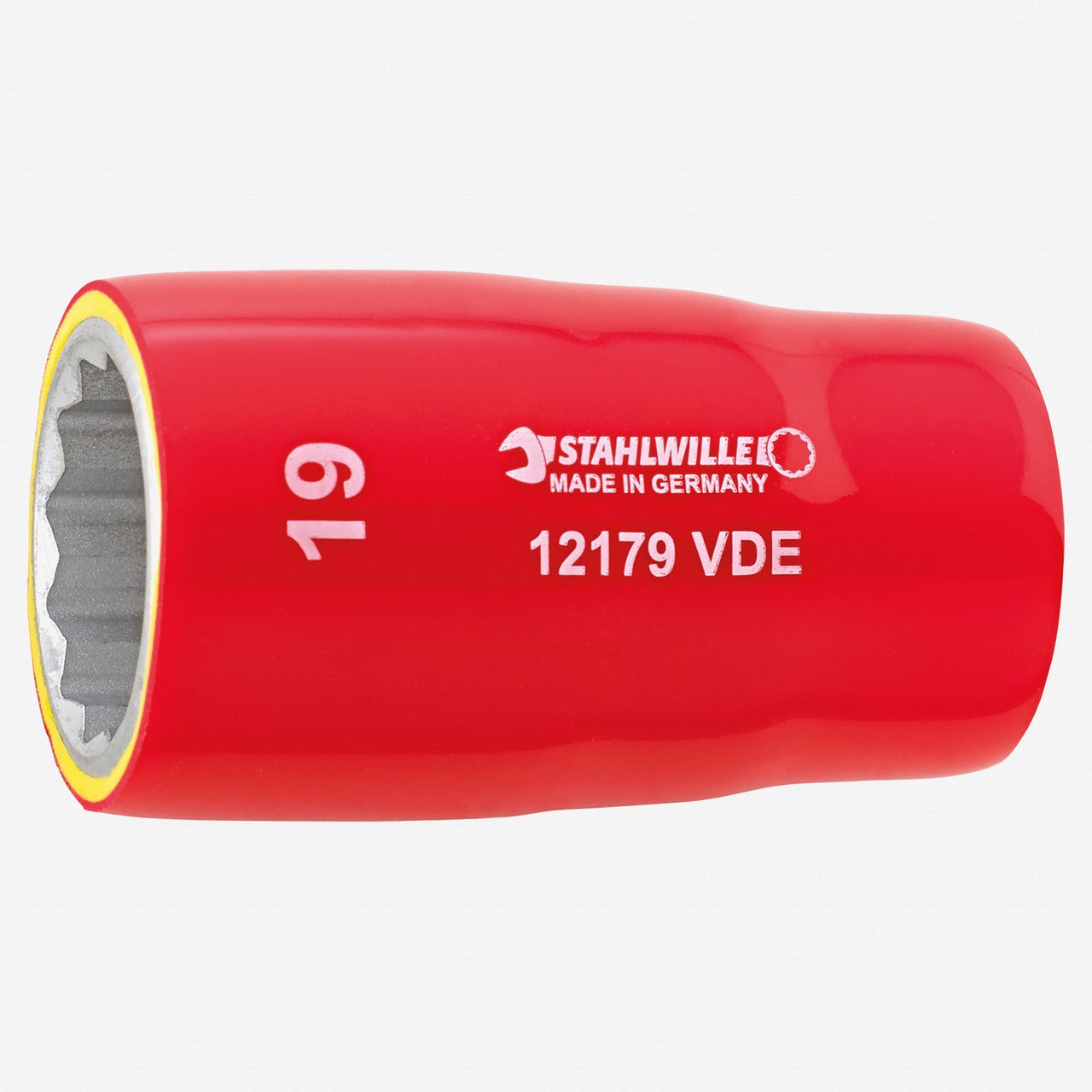 Stahlwille 12179 VDE Socket 13 mm, 1/2" Drive, 12 Point - ST03370013 - KC Tool