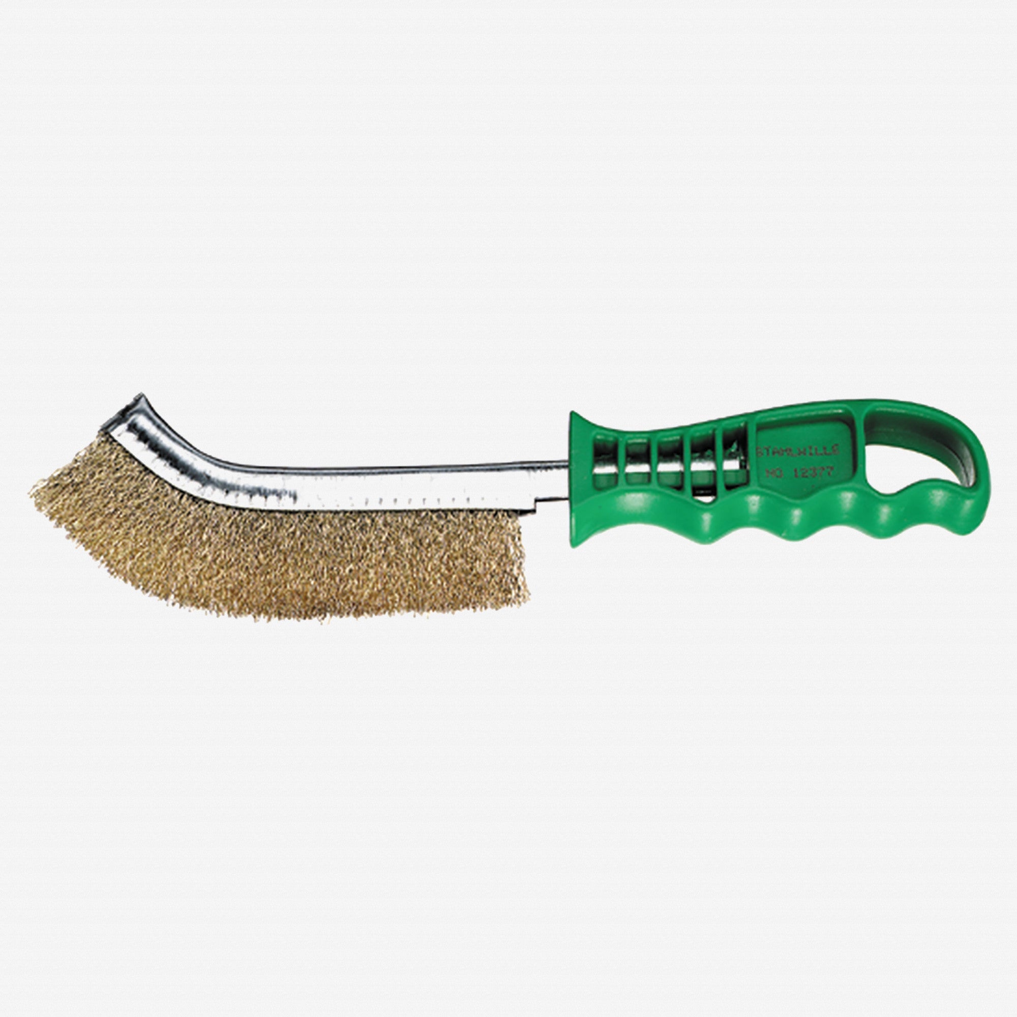 Stahlwille 12377 Brass Coated Steel Bristle Wire Brush - ST77090010 - KC Tool