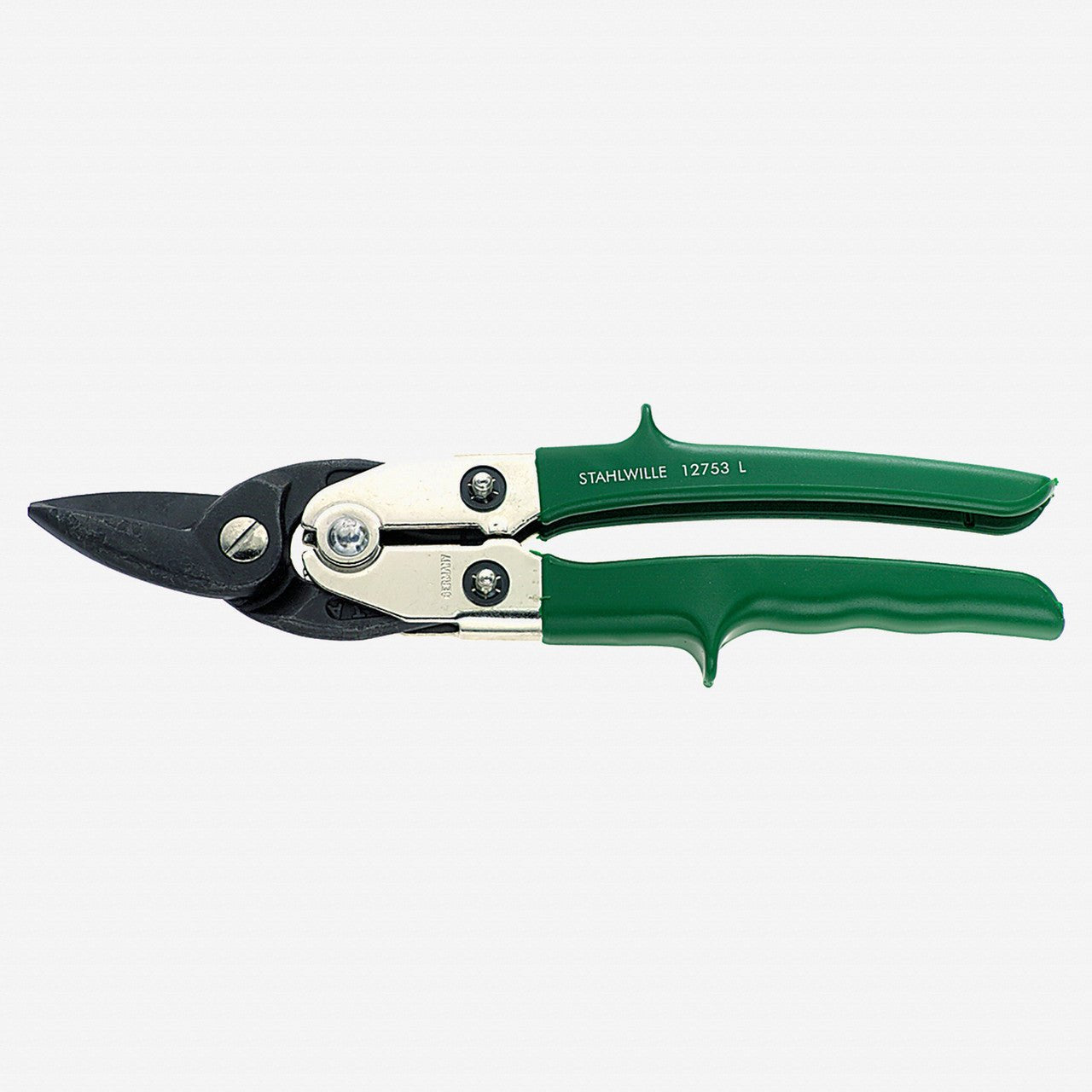 Stahlwille 12753 Figure Tin Snips, Right Offset - ST75240002 - KC Tool