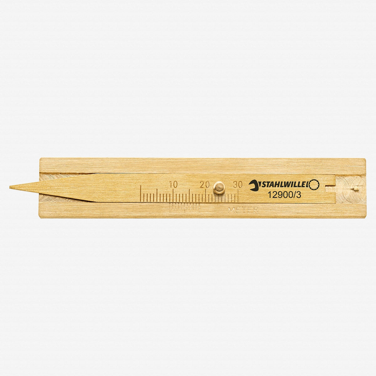 Stahlwille 12900/3 Tire Tread Vernier Gauge - ST77371004 - KC Tool