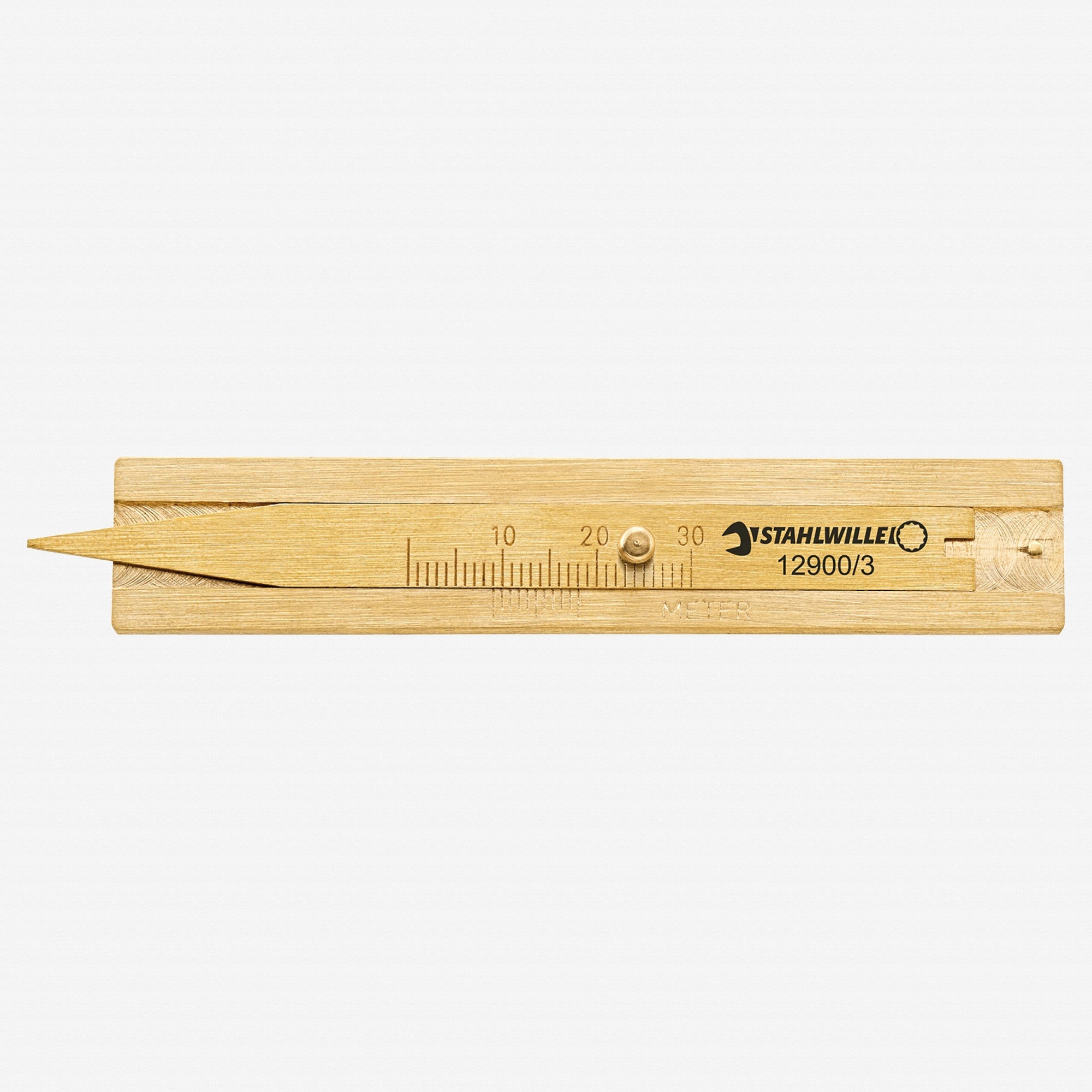 Stahlwille 12900/3 Tire Tread Vernier Gauge - ST77371004 - KC Tool