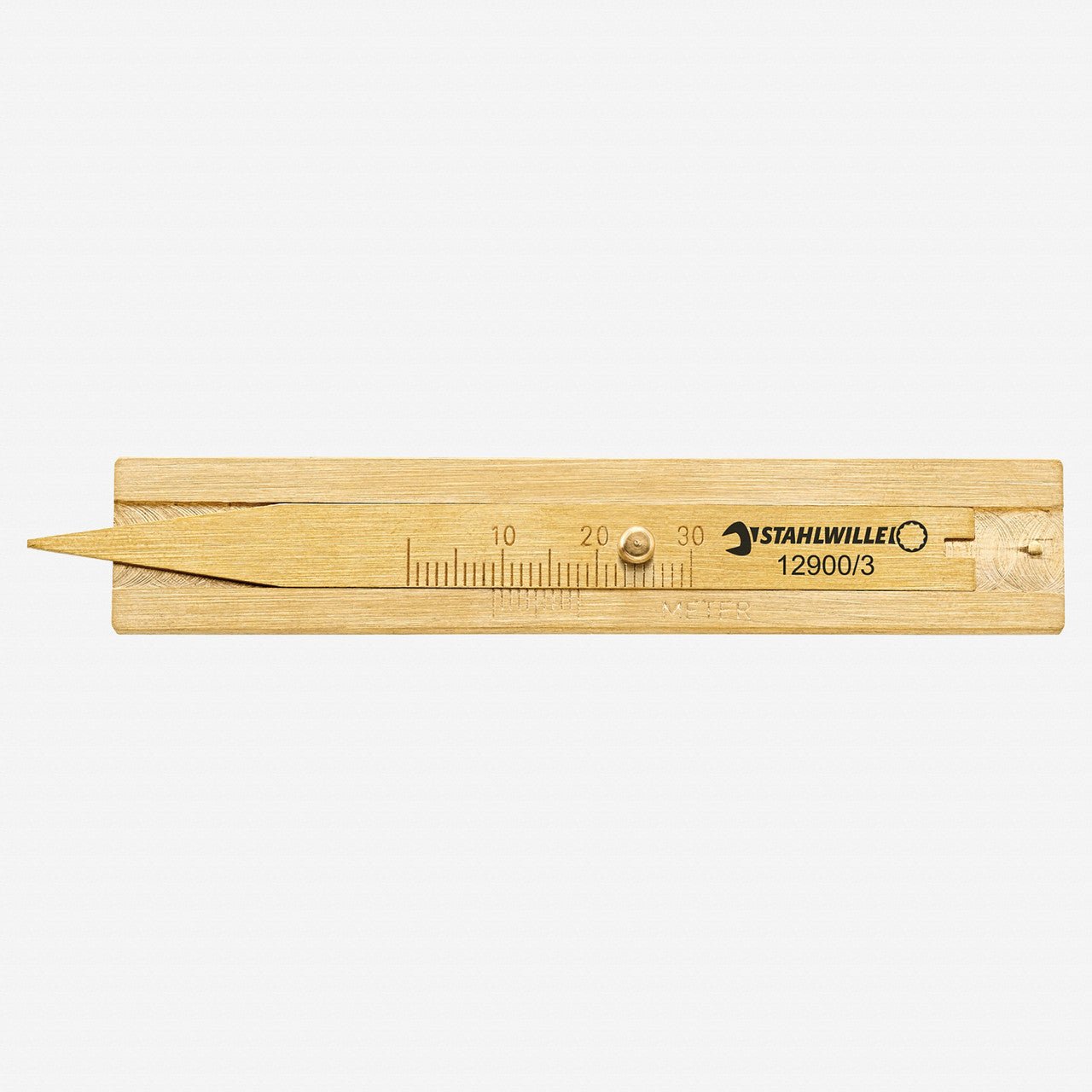 Stahlwille 12900/3 Tire Tread Vernier Gauge - ST77371004 - KC Tool