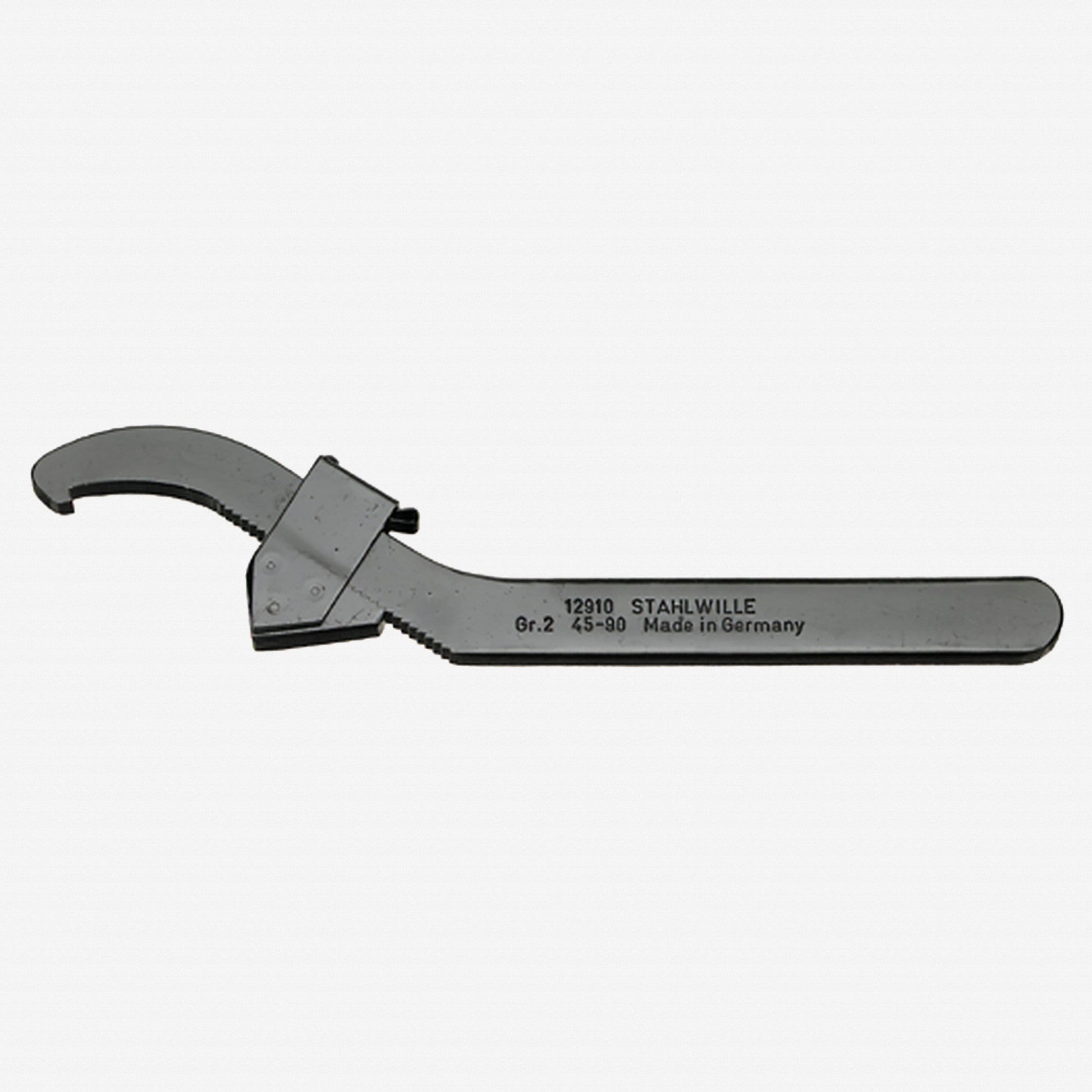 Stahlwille 12910 Adjustable Hook Spanner, 45-90 mm - ST44010002 - KC Tool