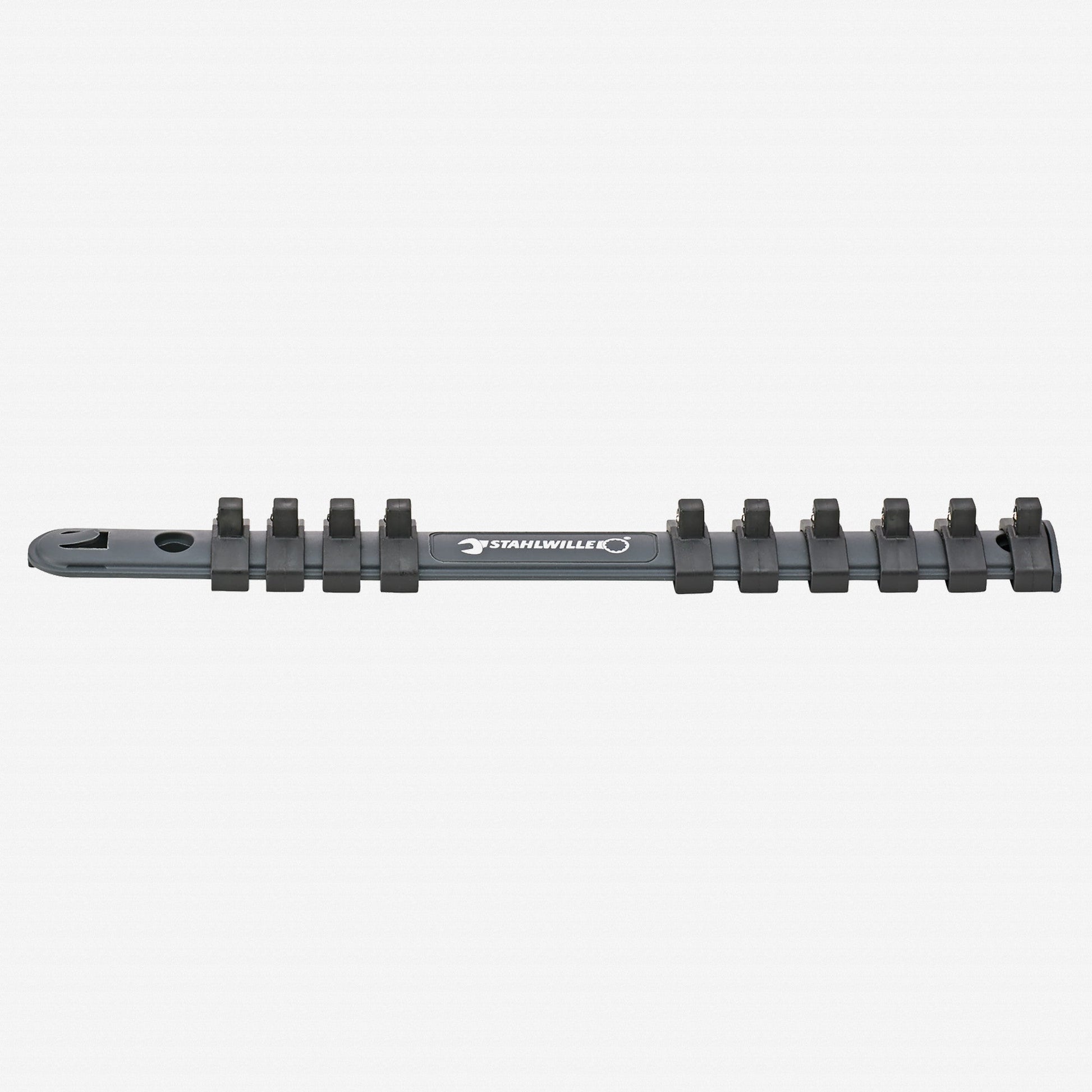 Stahlwille 12916/10 Plastic Socket Strip, 1/4" Square Drive, 10-piece, Empty - ST80400003 - KC Tool