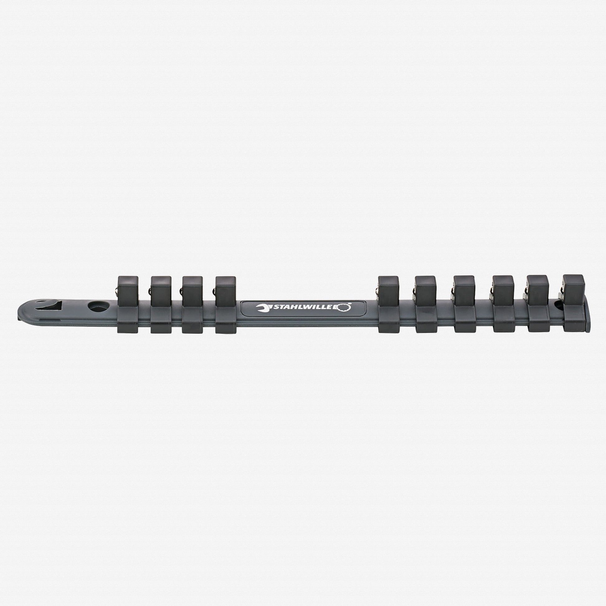 Stahlwille 12917/10 Plastic Socket Strip, 3/8" Square Drive, 10-piece, Empty - ST80450003 - KC Tool