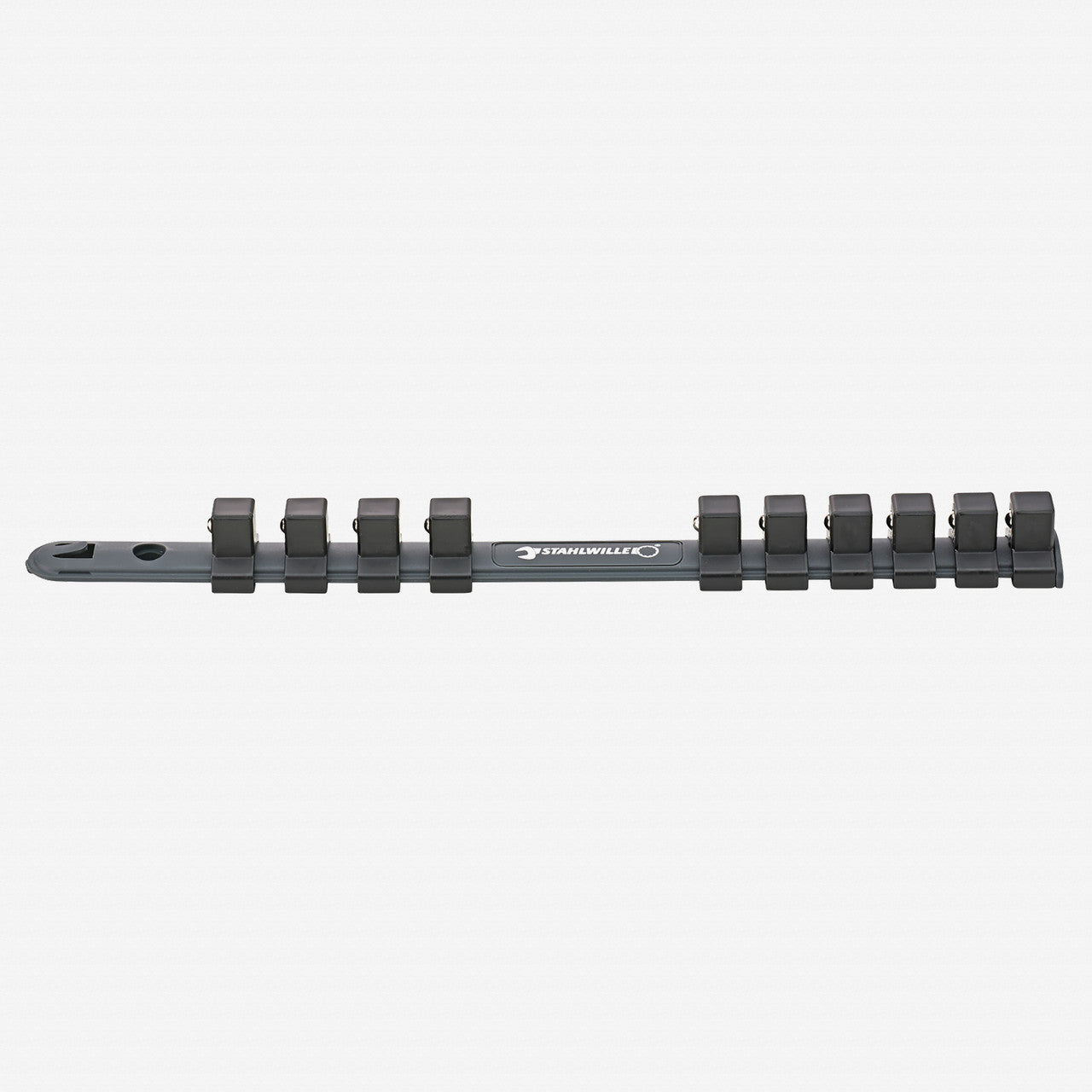 Stahlwille 12918/10 Plastic Socket Strip, 1/2" Square Drive, 10 - piece, Empty - ST80500005 - KC Tool