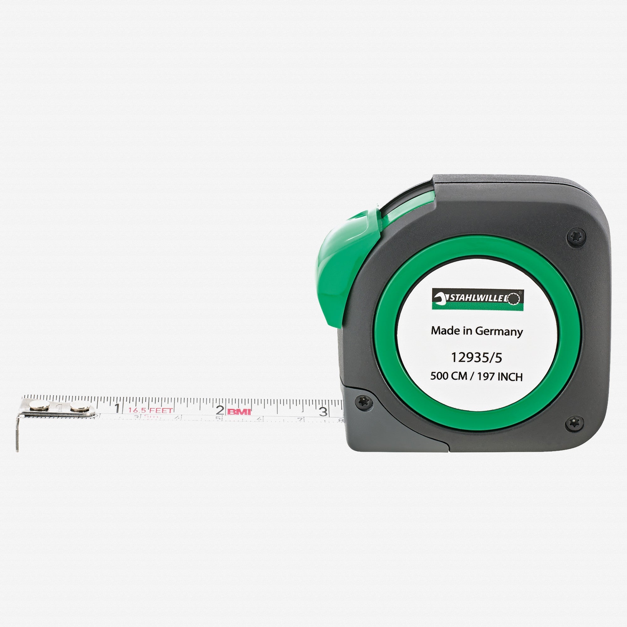 Stahlwille 12935 Tape Measure, Length 5 m - ST77040011 - KC Tool