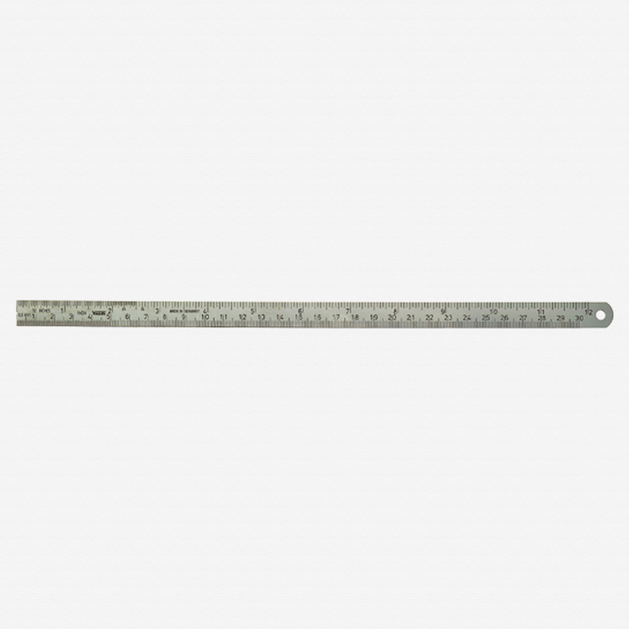 Stahlwille 13110 Steel Ruler, Metric - Inch Scale, 300mm - ST77460001 - KC Tool