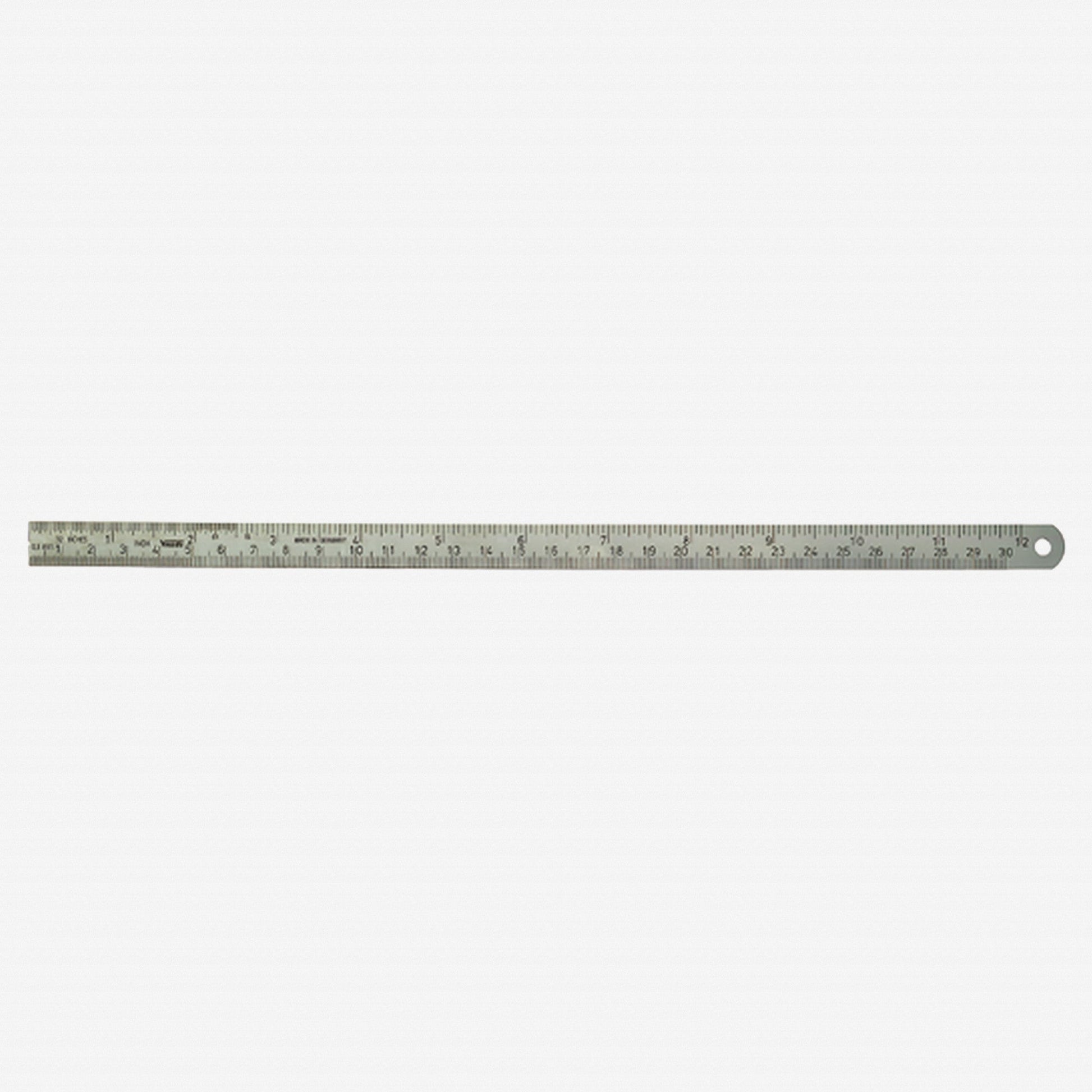 Stahlwille 13110 Steel Ruler, Metric-Inch Scale, 300mm - ST77460001 - KC Tool