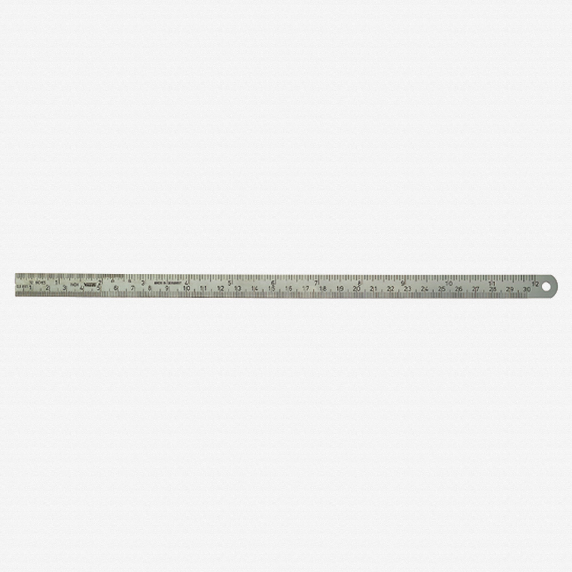 Stahlwille 13110 Steel Ruler, Metric-Inch Scale, 300mm - ST77460001 - KC Tool