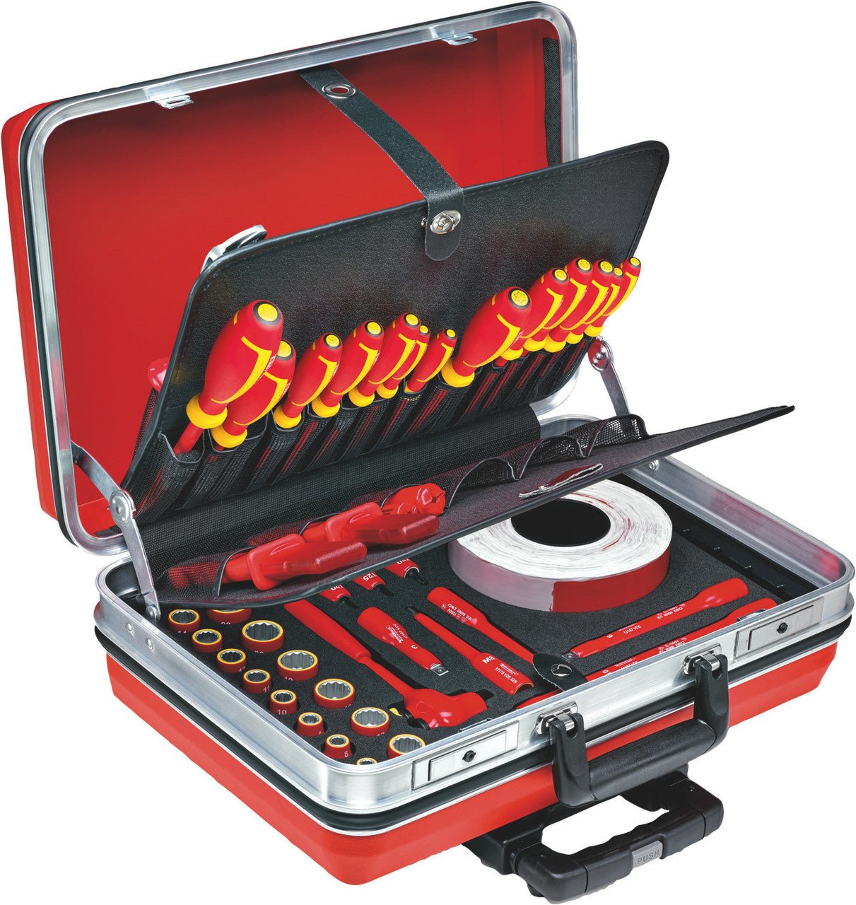 Stahlwille 13300 48 Piece VDE Tool Set with Case - ST96838193 - KC Tool