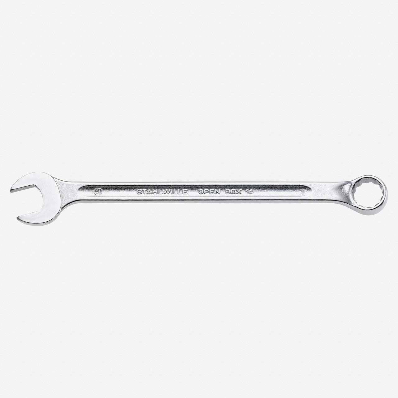 Stahlwille 14 Combination Spanner OPEN - BOX, Long, 7 mm - ST40100707 - KC Tool
