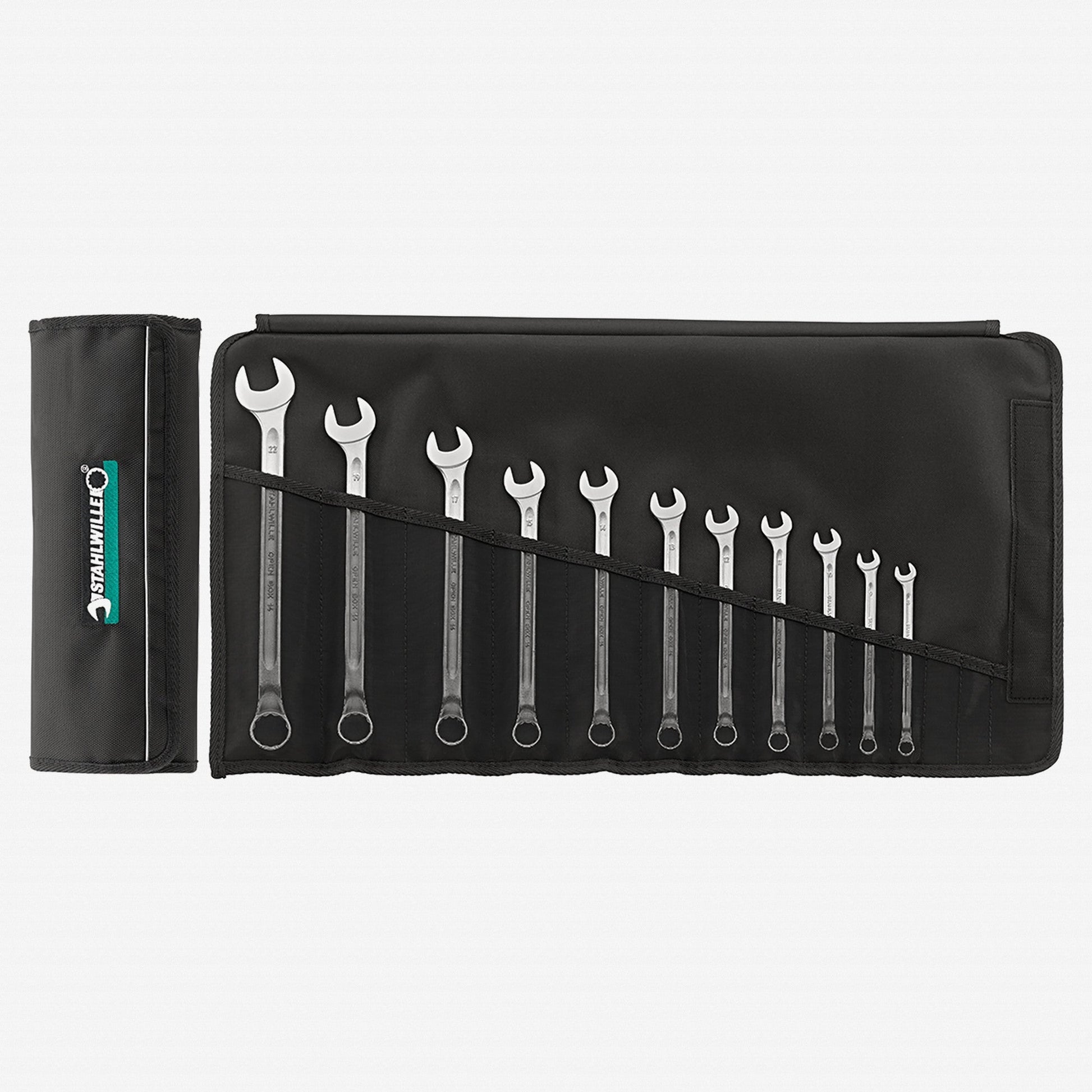 Stahlwille 14/15 Combination Spanner Set, Long, Metric, 6-32mm, 15 Pieces - ST96401004 - KC Tool