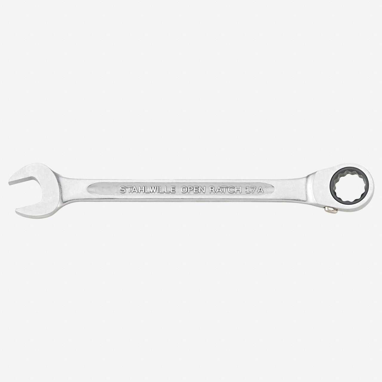 Stahlwille 17A OPEN RATCH Combination Ratchet Wrench, 12 Point, 1" - ST41474848 - KC Tool