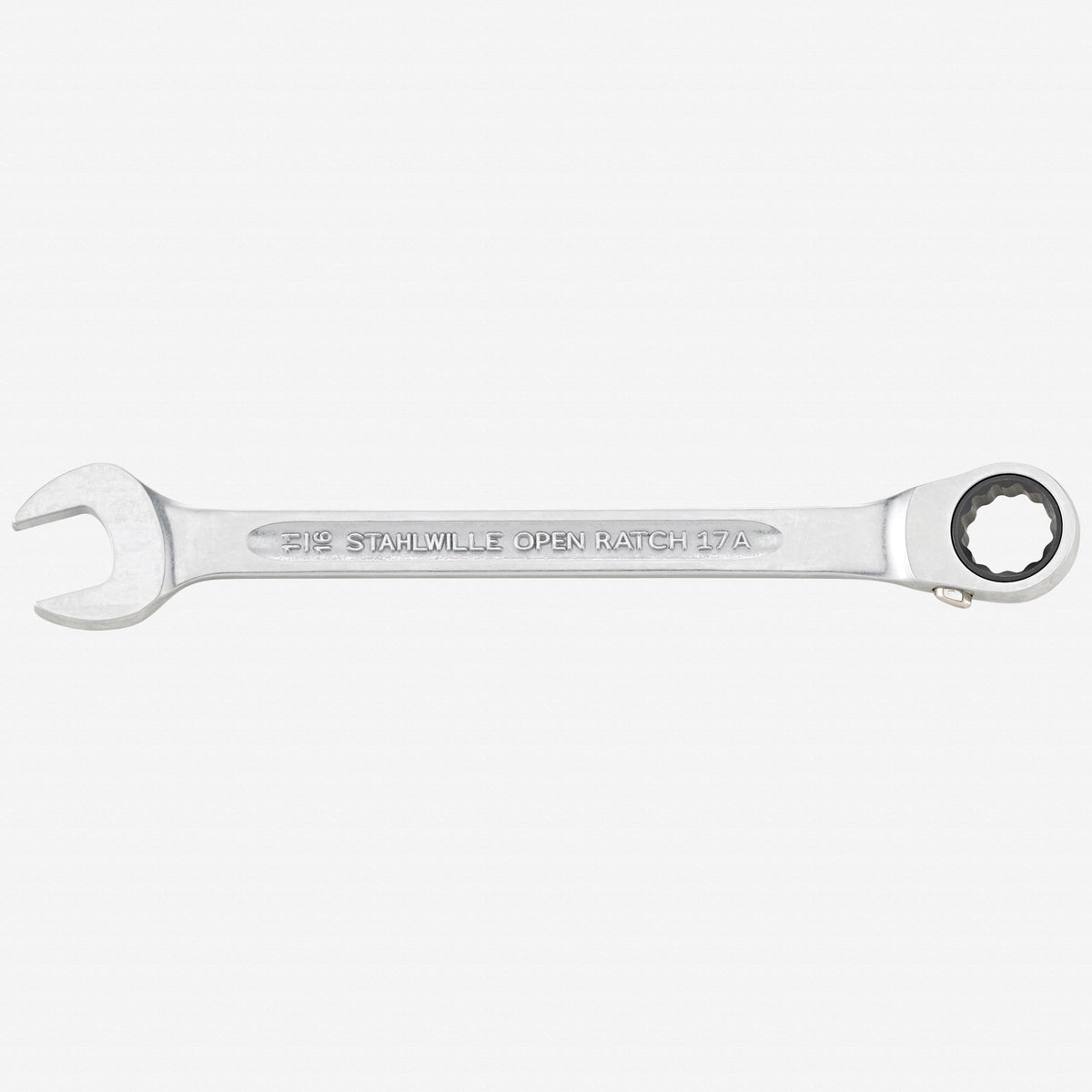 Stahlwille 17a OPEN RATCH Ratcheting Combination Wrench Set, 12 Pieces - ST96411713 - KC Tool