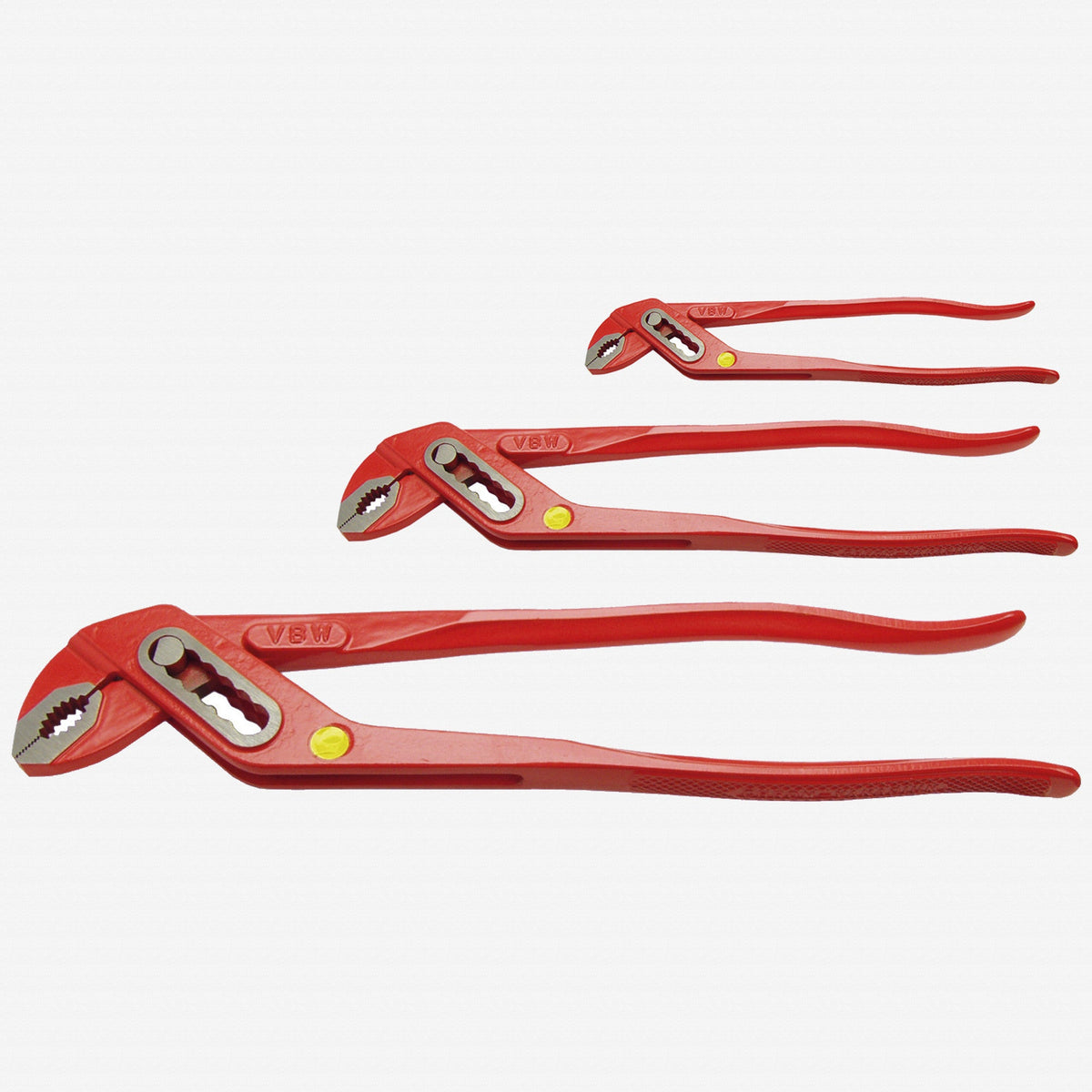 Stahlwille 1880 Professional Waterpump Pliers Set, 3 Pieces - ST87188021 - KC Tool