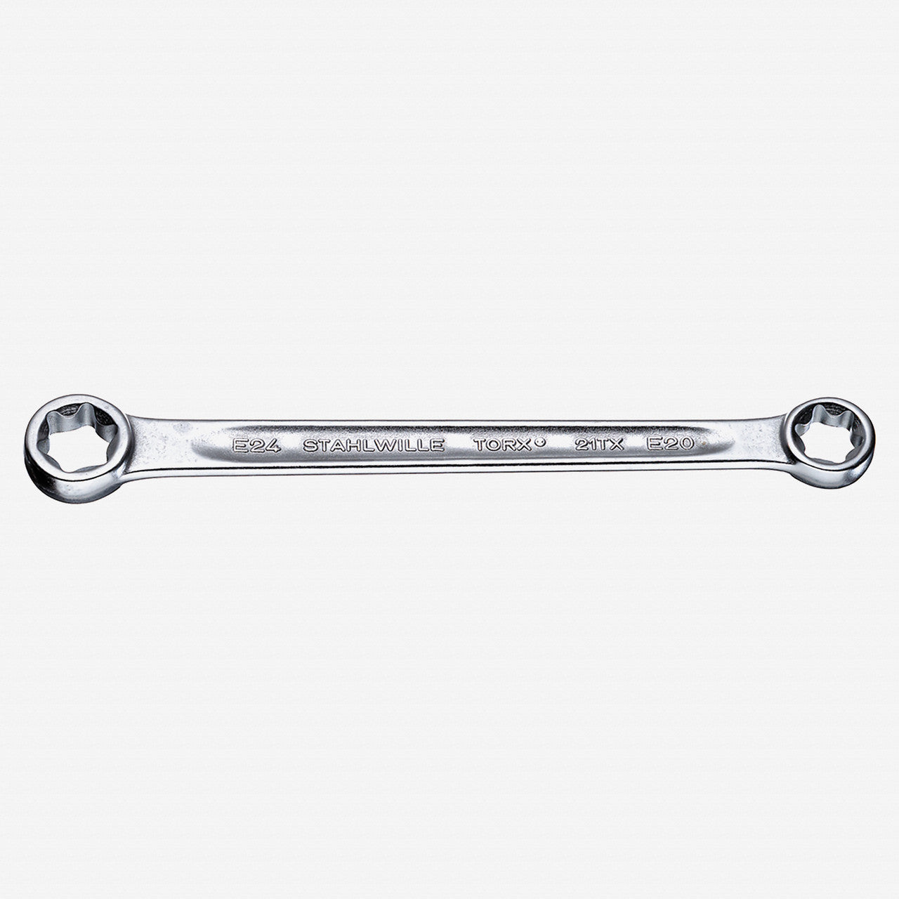 Stahlwille 21TX Double Ended Ring Spanner, E20 x E24 - ST41252024 - KC Tool