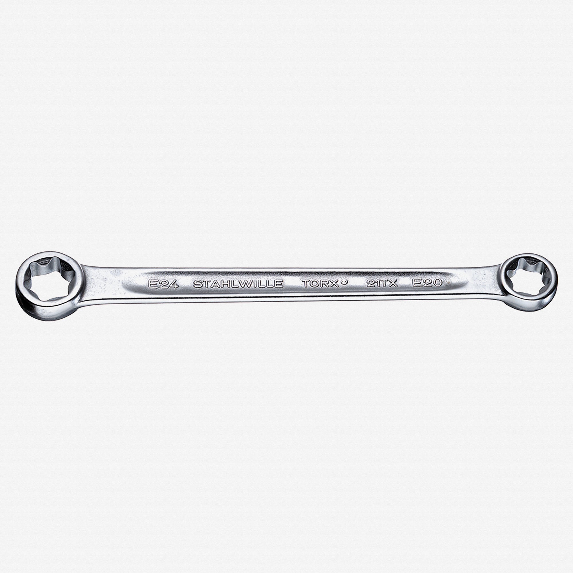 Stahlwille 21TX Double Ended Ring Spanner, E6 x E8 - ST41250608 - KC Tool