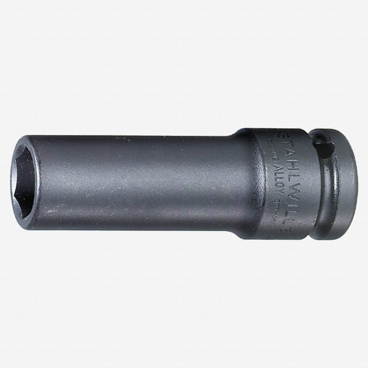 Stahlwille 2309 Extra Deep 6 - pt Impact Socket, 1/2" Drive, 22 mm - ST23090022 - KC Tool