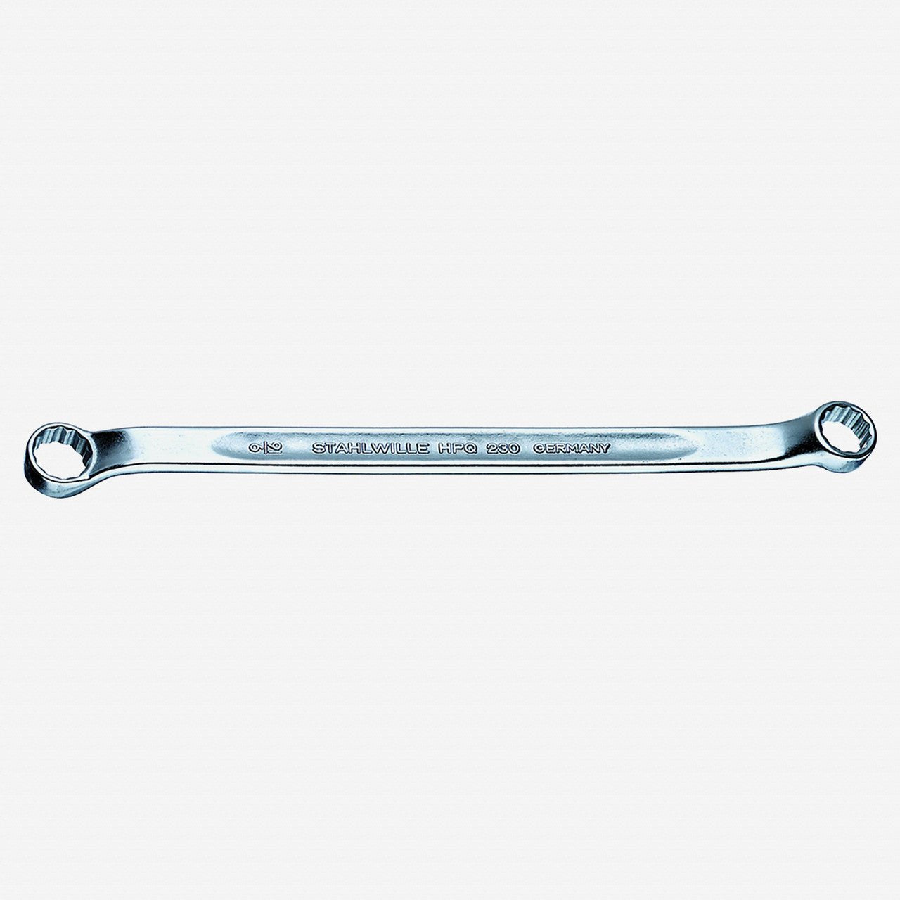 Stahlwille 230a Double Ended Ring Spanner Shallow Offset, 9/16" x 5/8" - ST41613436 - KC Tool