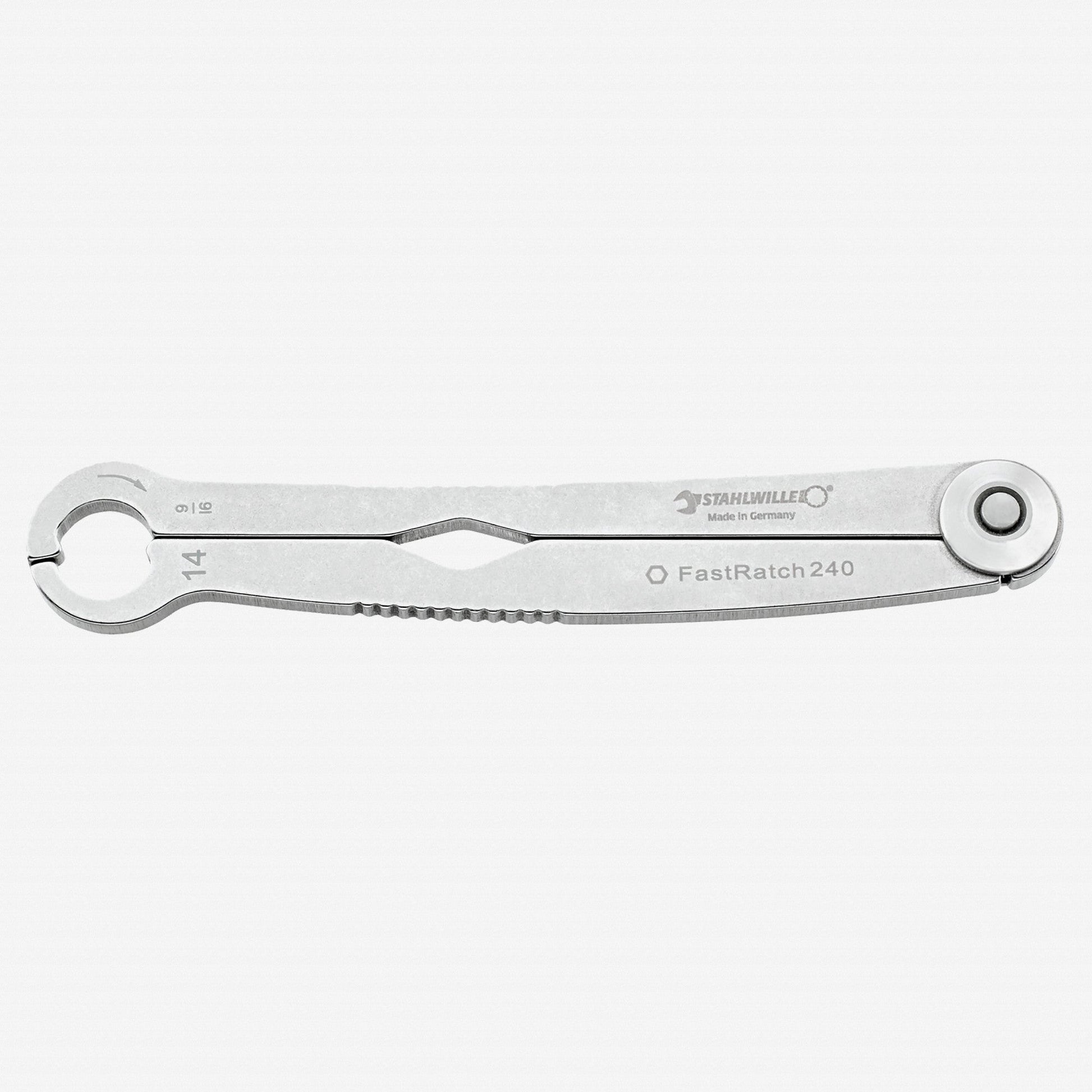 Stahlwille 240 Ratchet Wrench FastRatch, 8mm - 5/16" - ST41100808 - KC Tool