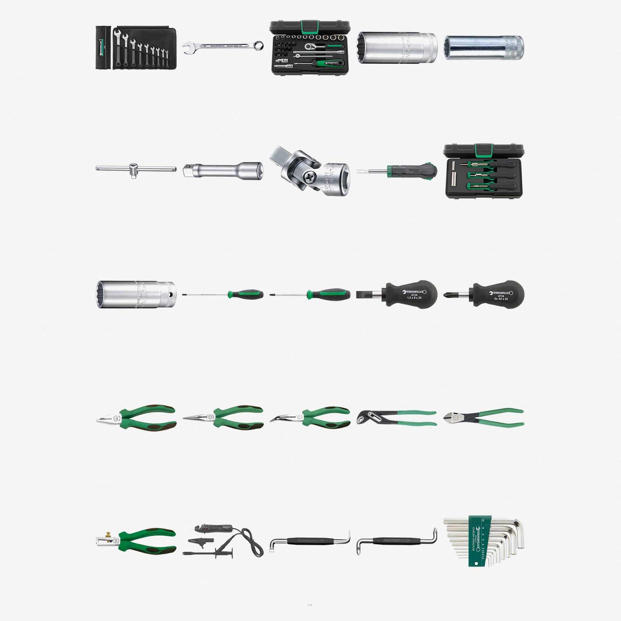 Stahlwille 3027 Electrician tool set - ST97843101 - KC Tool