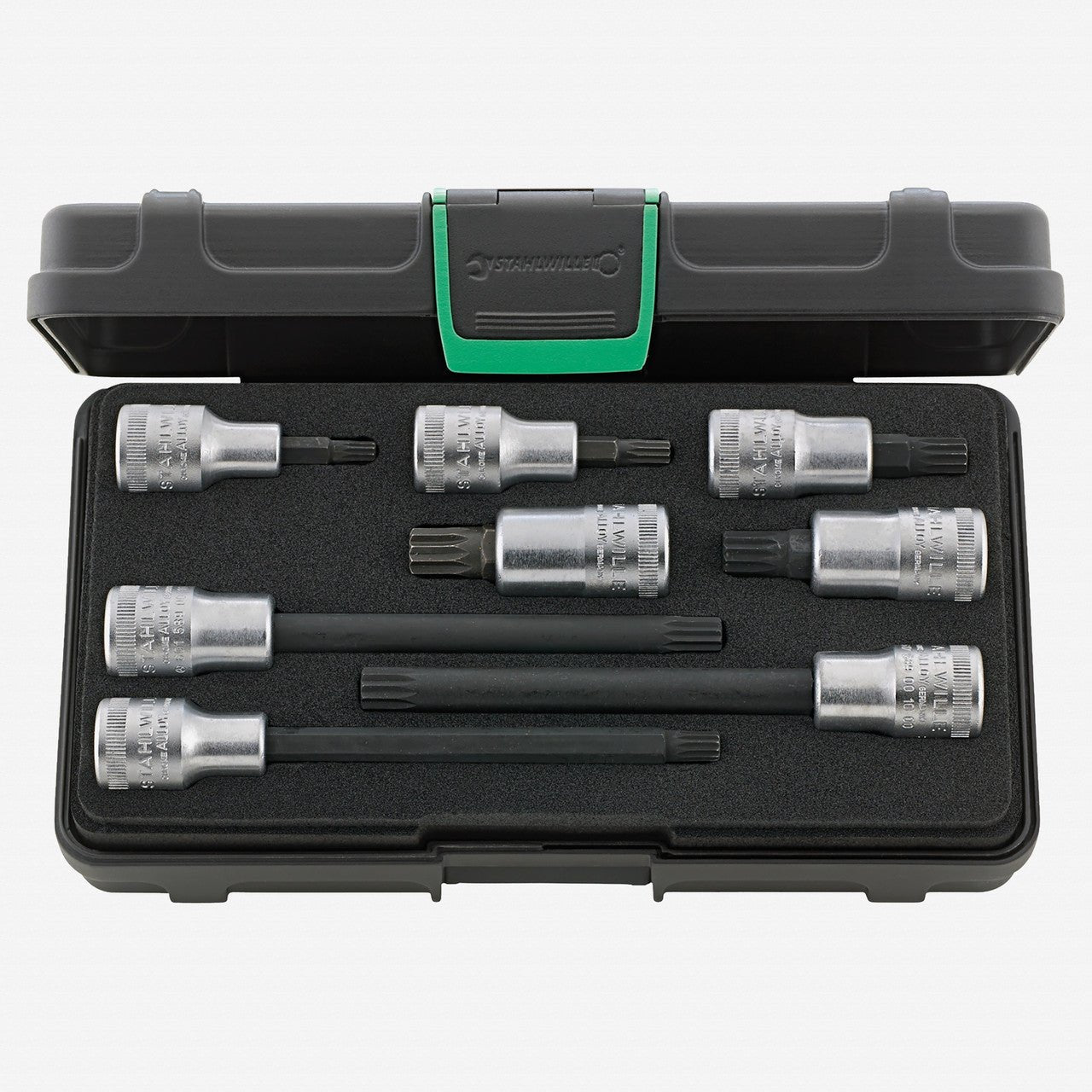 Stahlwille 3054X/54X/8 XZN Socket Set, 1/2" Drive, M8 - M14, 8 Pieces - ST96033606 - KC Tool
