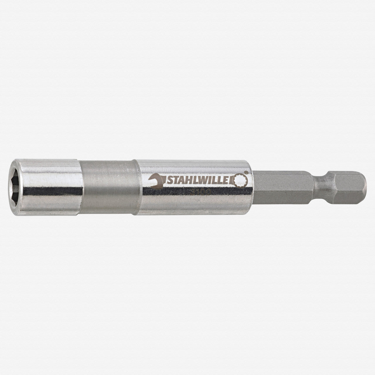 Stahlwille 3100 Magnetic 1/4" Hex Bit Holder, 72 mm - ST31000000 - KC Tool