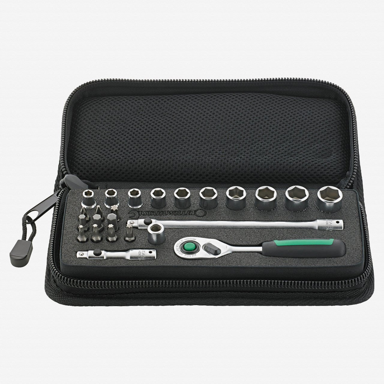 Stahlwille 40/20/4 SCI Socket Set 1/4" Drive, Metric, 24 Pieces - ST96010127 - KC Tool