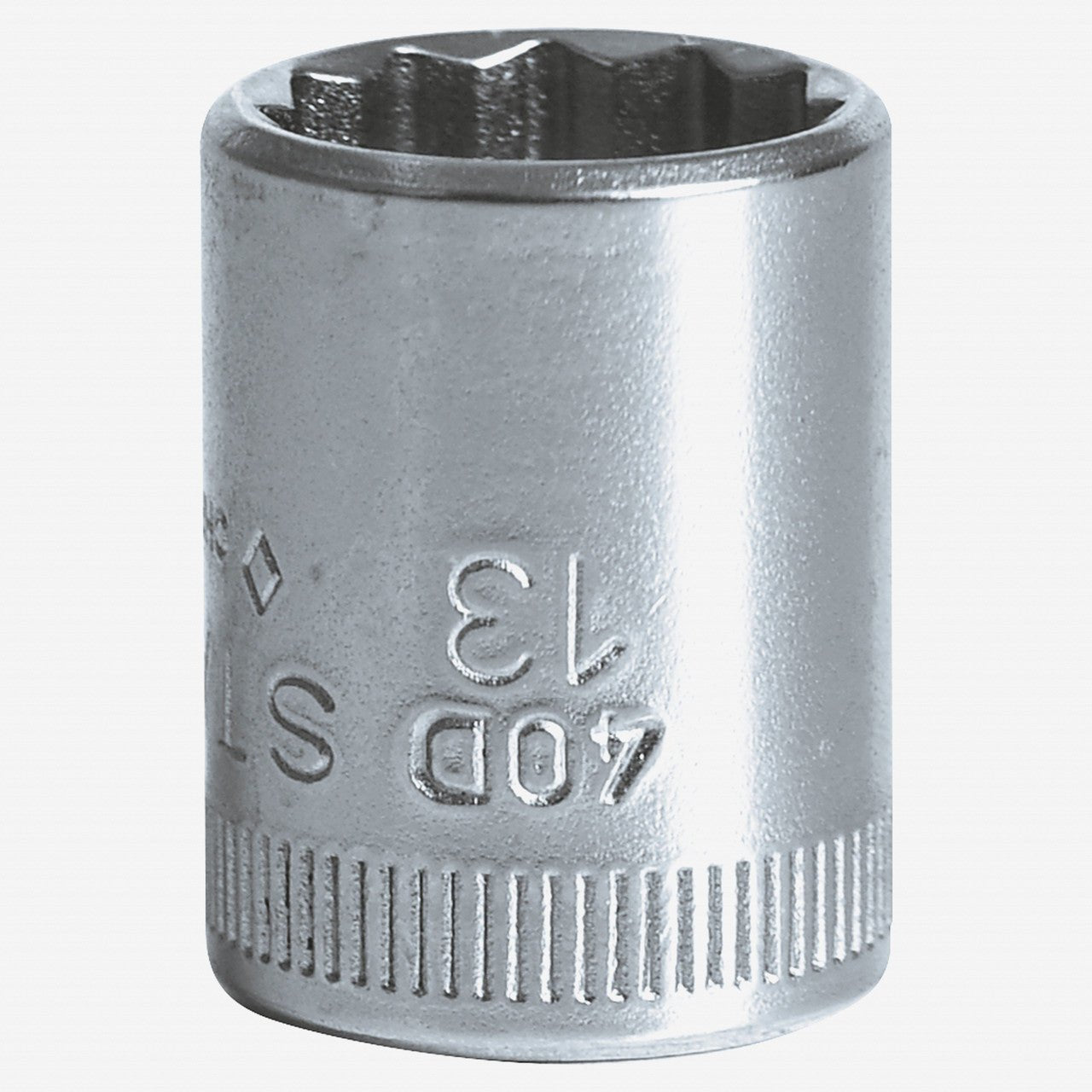 Stahlwille 40D 12 - pt 1/4" Socket, 13 mm - ST01030013 - KC Tool