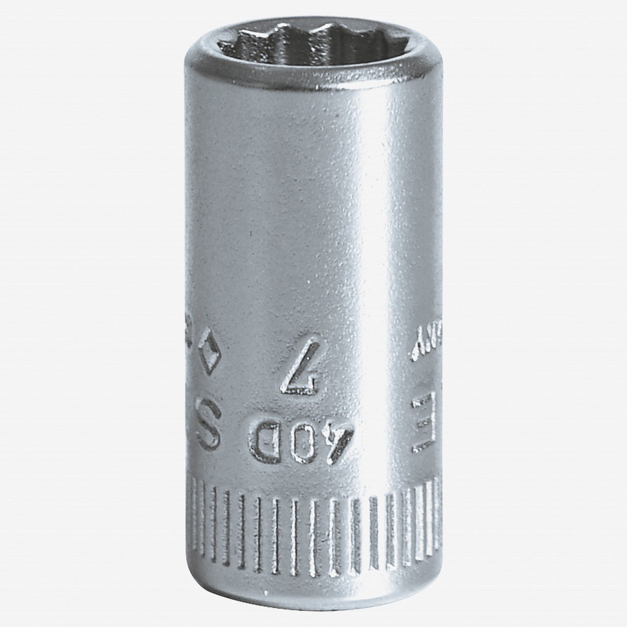 Stahlwille 40D 12 - pt 1/4" Socket, 7 mm - ST01030007 - KC Tool