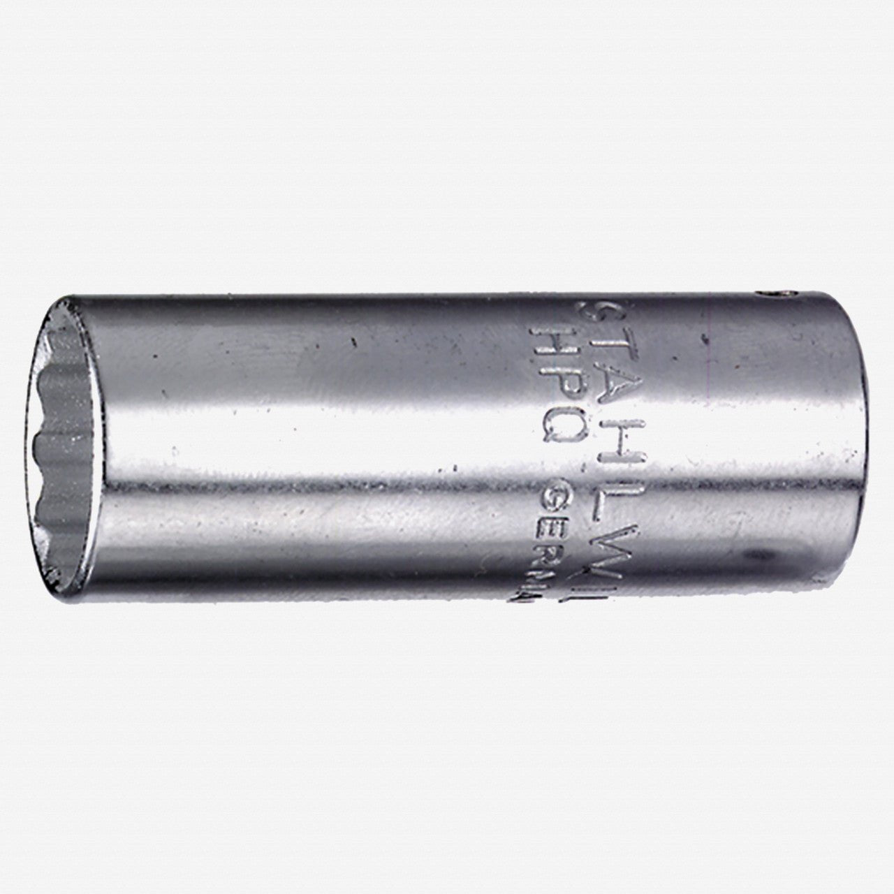 Stahlwille 40DL Extra Deep Socket, 1/4" Drive, 12 Point, 8 mm - ST01240008 - KC Tool